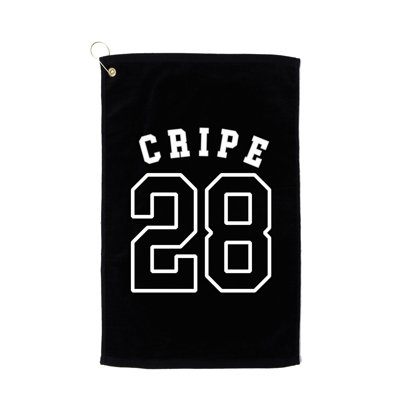 Golf Towel — Shirsey Arch in Black
