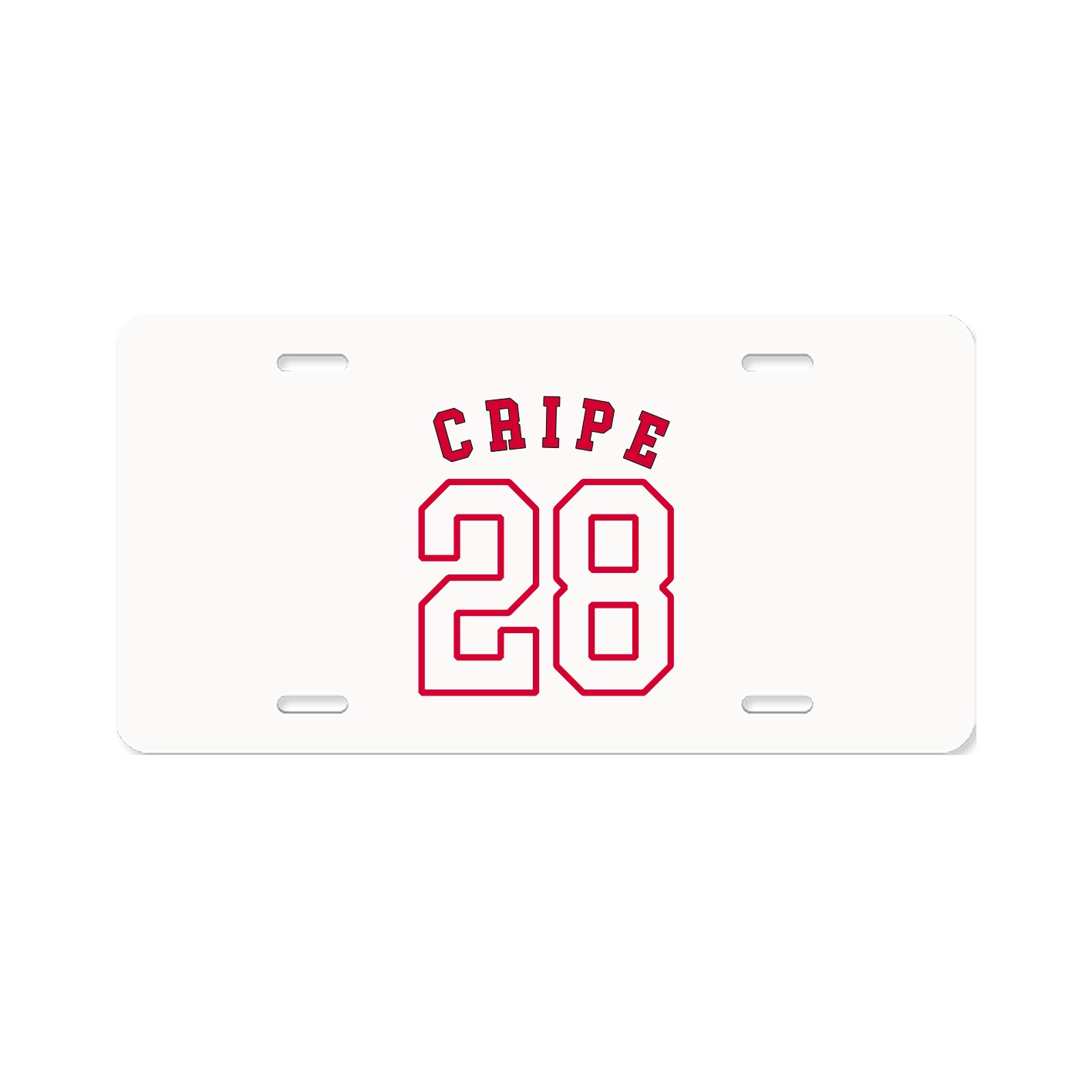 License Plate — Shirsey Arch in Classic
