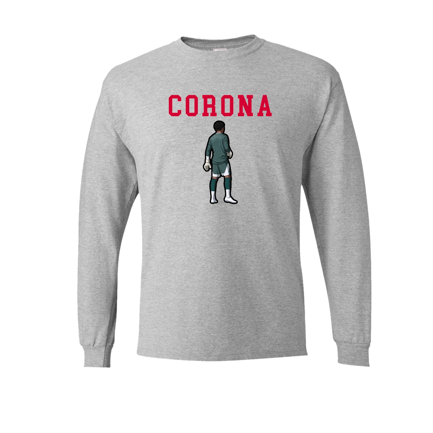Long Sleeve Tee — Shirsey in Grey