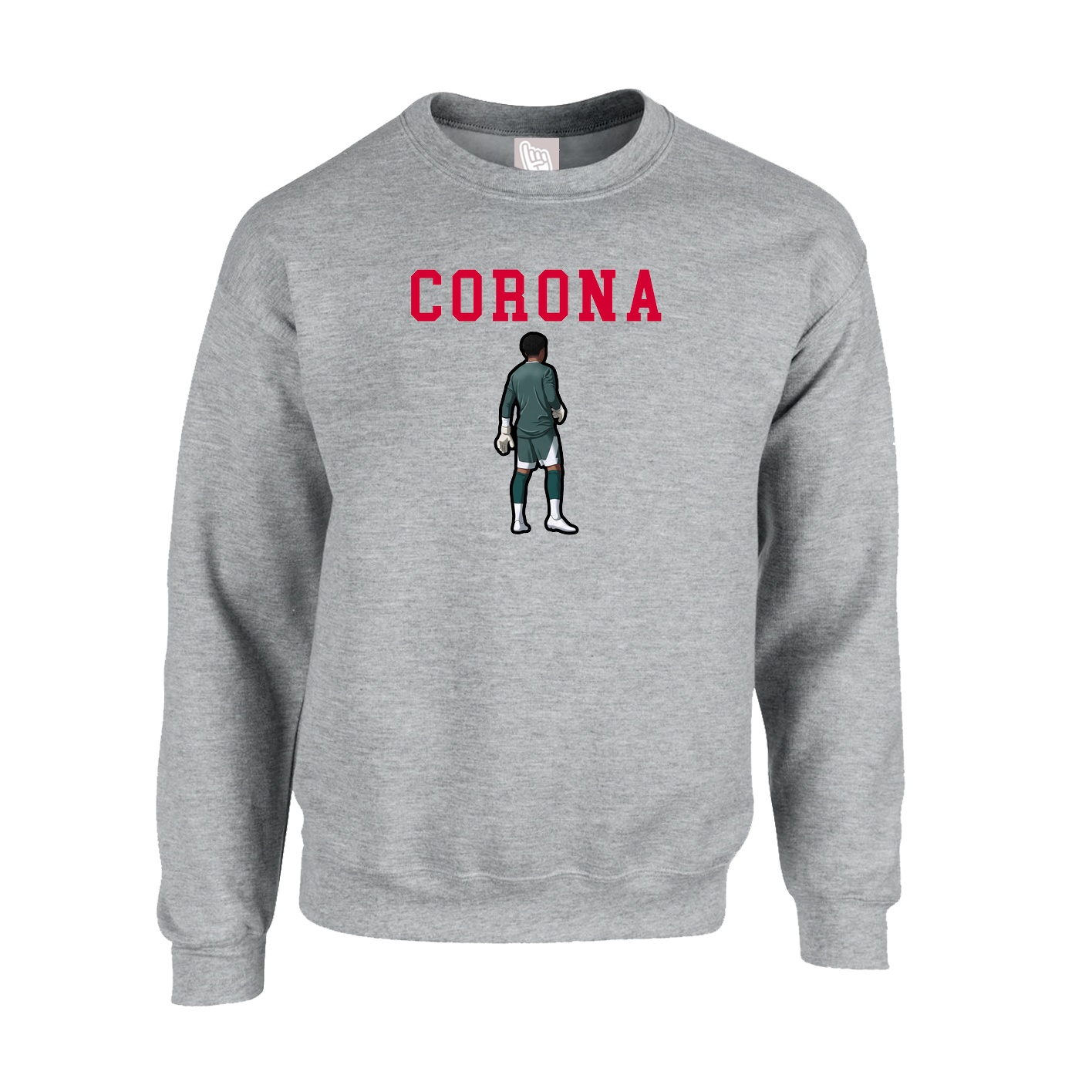 Fleece Crew — Shirsey in Grey