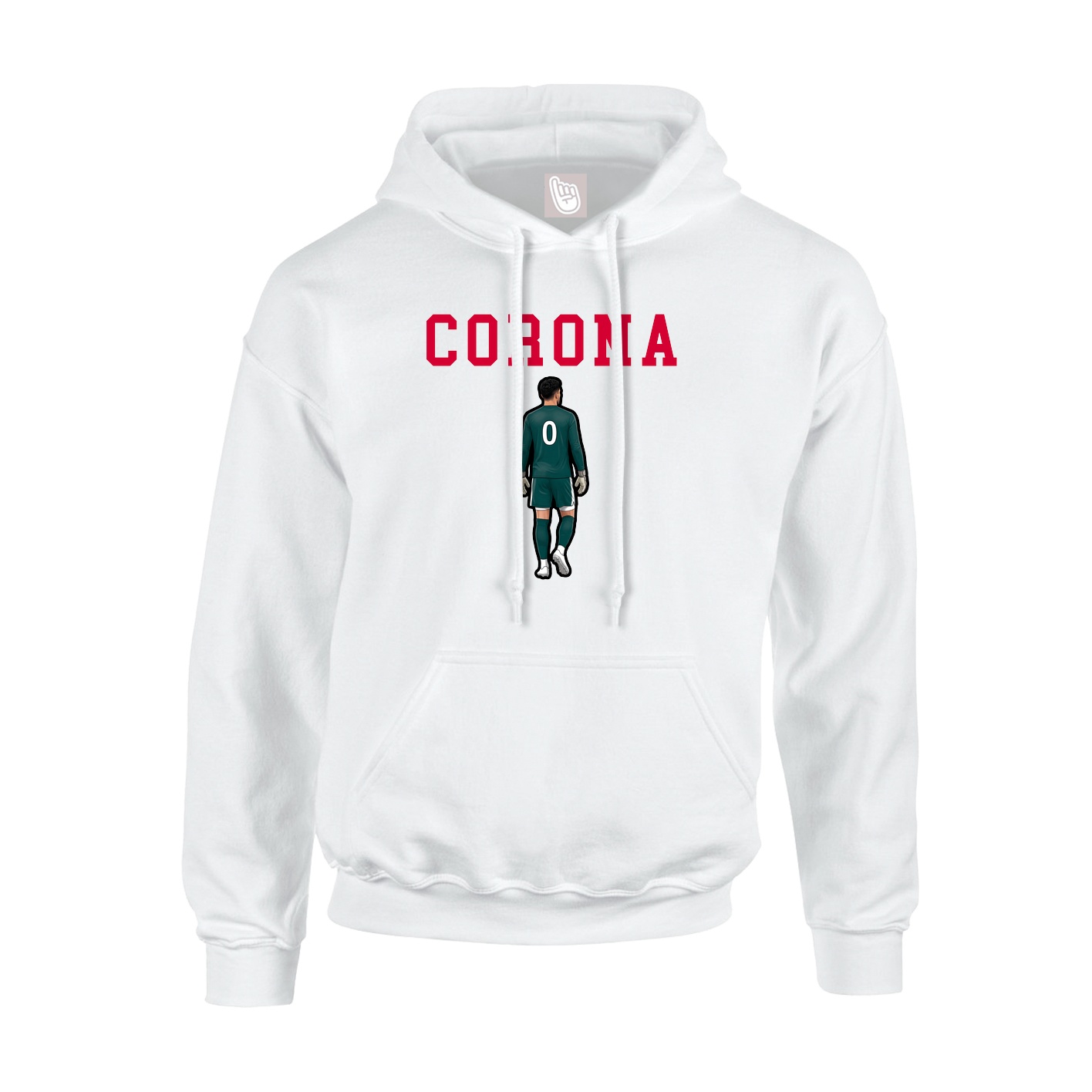Hoodie — Shirsey in White