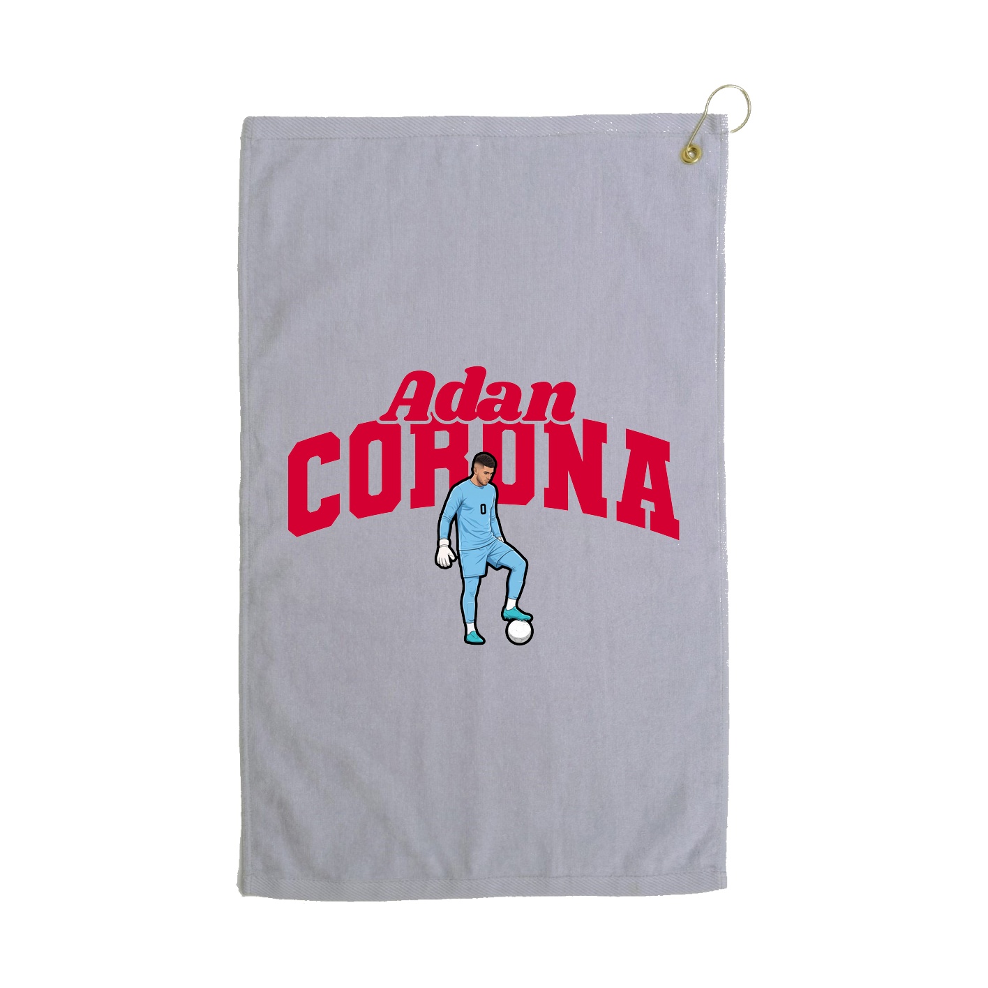 Golf Towel — Signature Arch in Grey