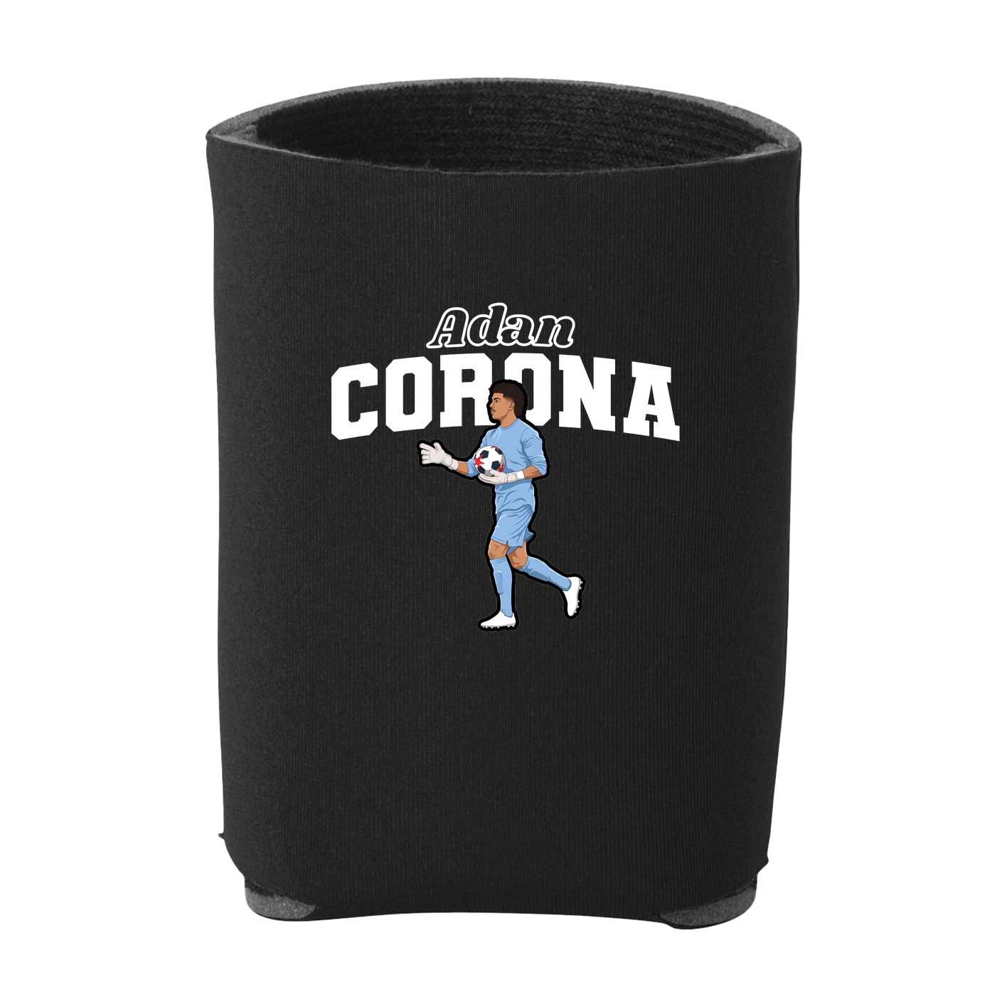 Can Holder — Name Arch in Black
