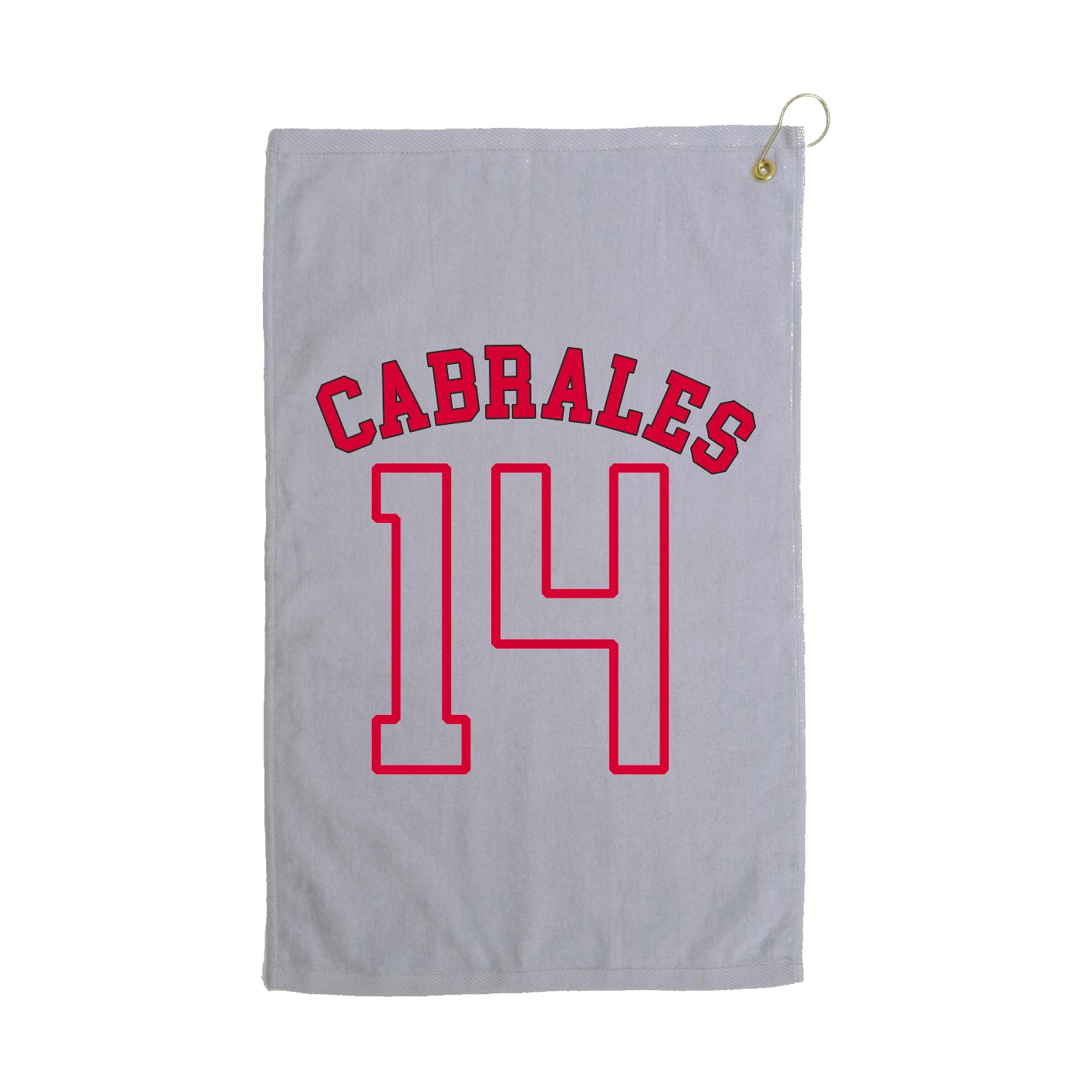 Golf Towel — Shirsey Arch in Grey