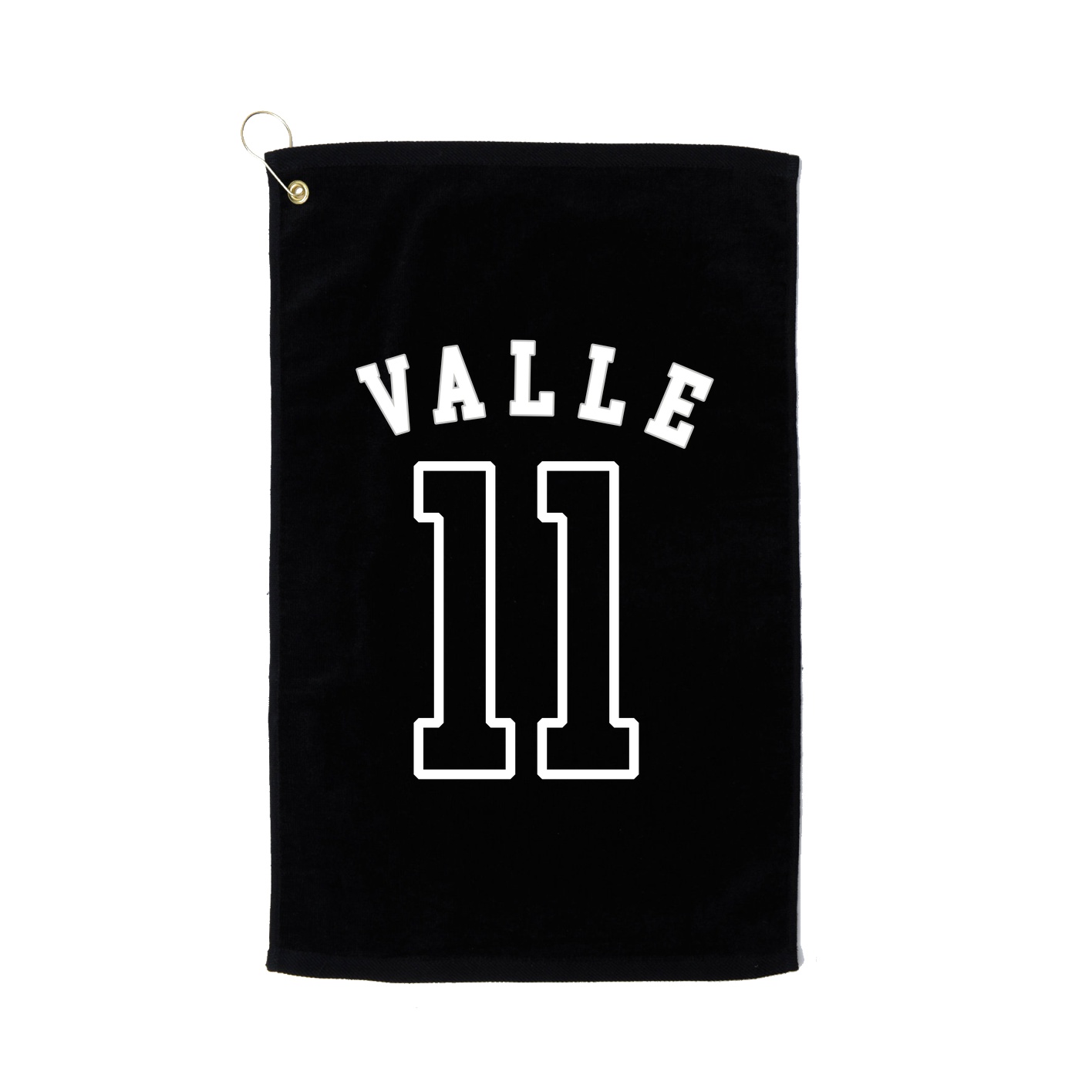 Golf Towel — Shirsey Arch in Black