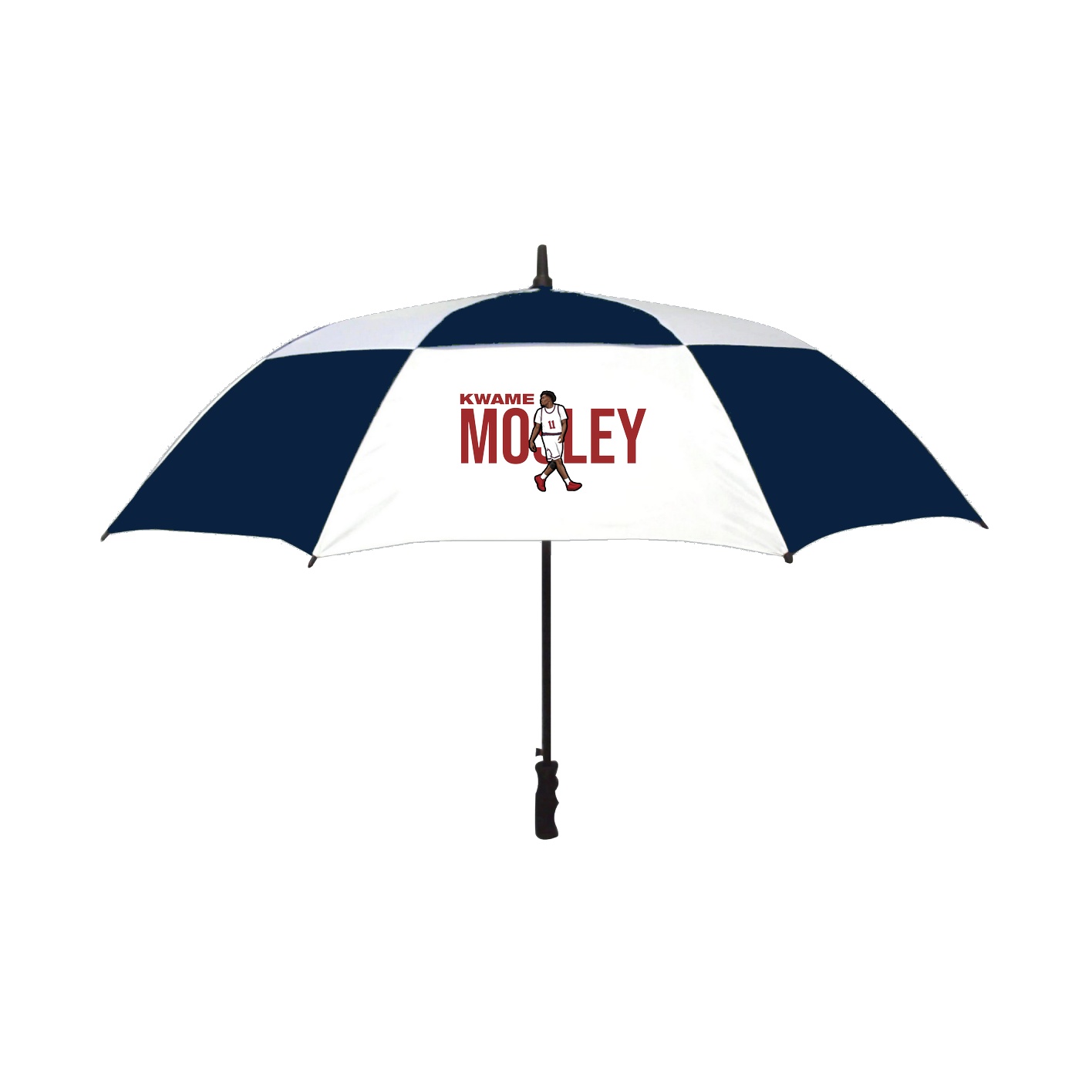 Golf Umbrella — Player Name in Navy