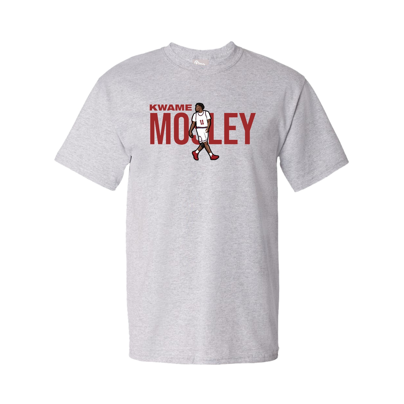 Youth Tee — Player Name in Grey