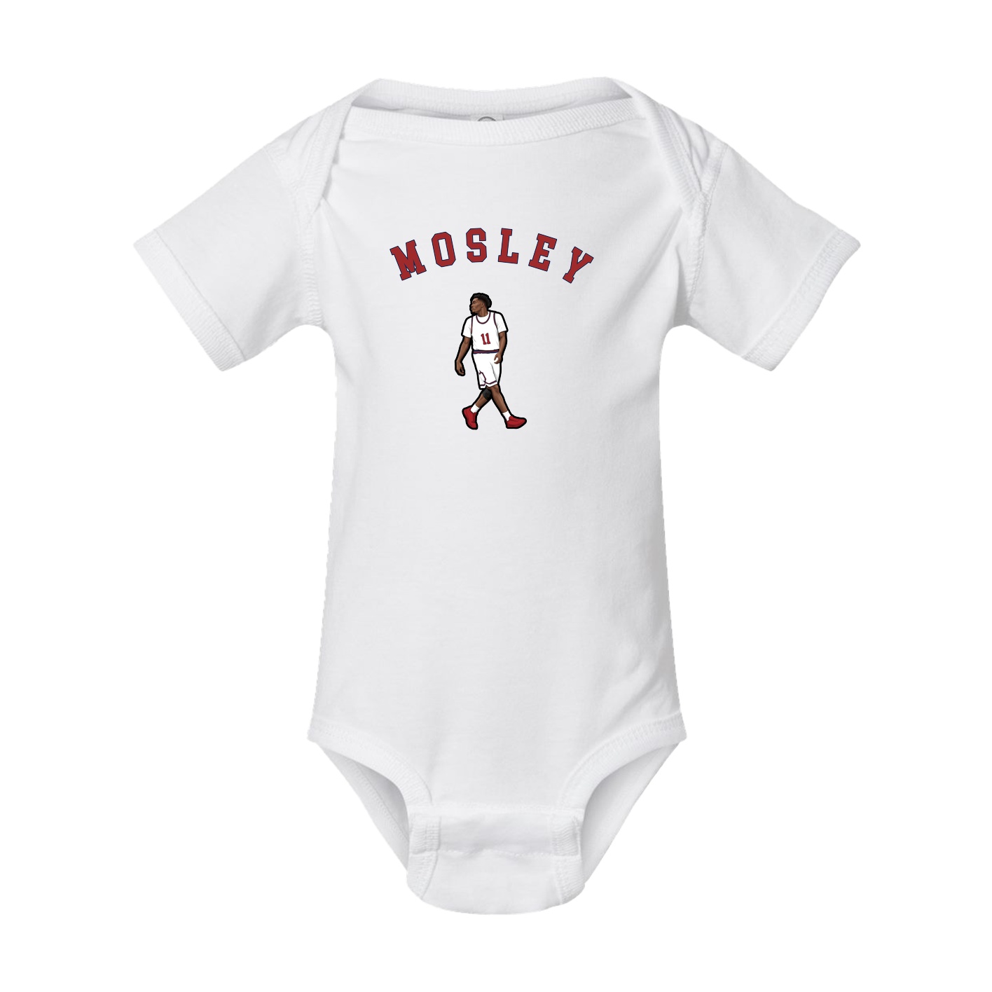 Baby Onesie — Shirsey Arch in White