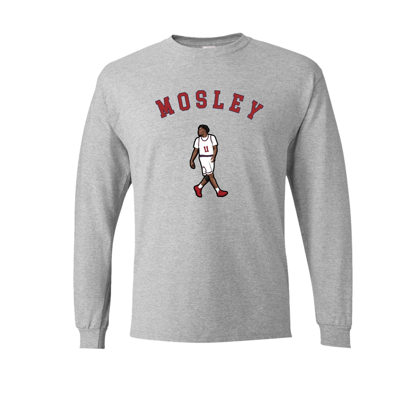 Long Sleeve Tee — Shirsey Arch in Grey