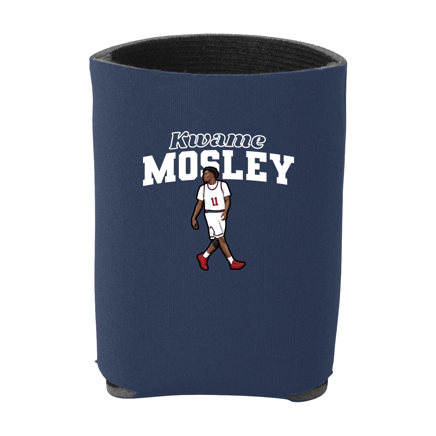 Can Holder — Name Arch in Navy