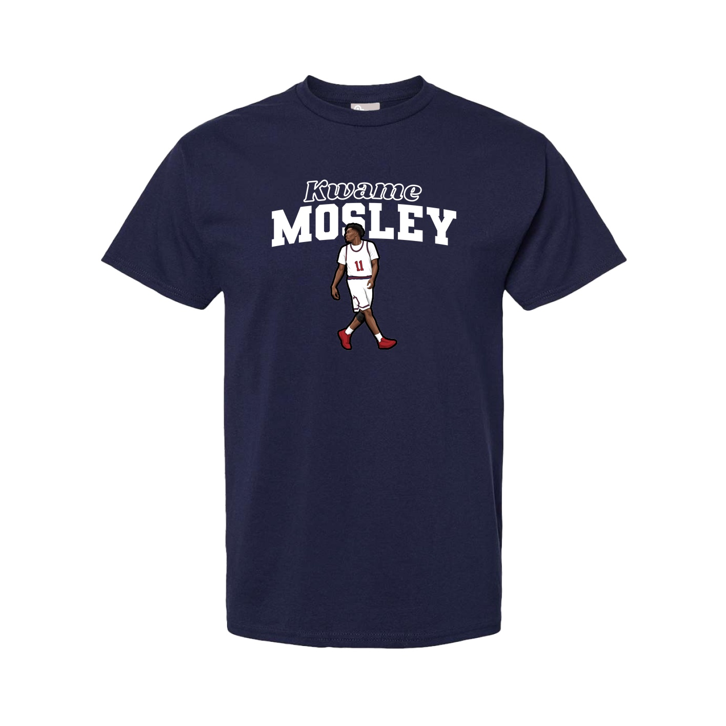 Tee — Name Arch in Navy