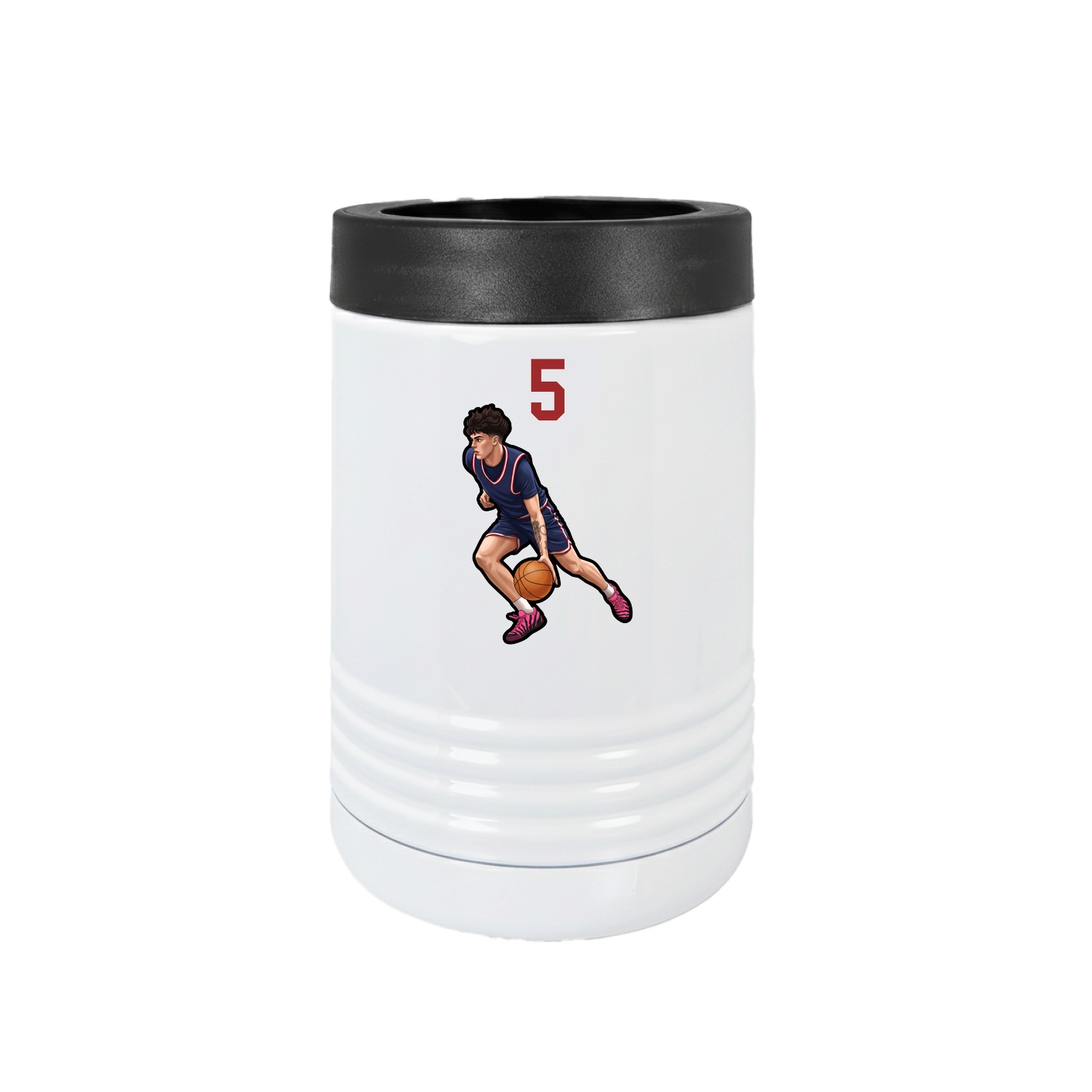 Beverage Holder — Number Top in White