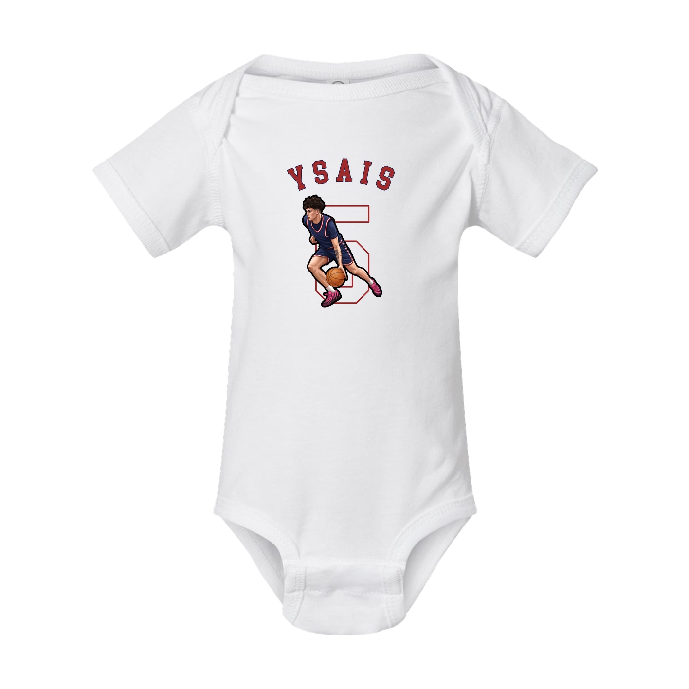 Baby Onesie — Shirsey Arch in White