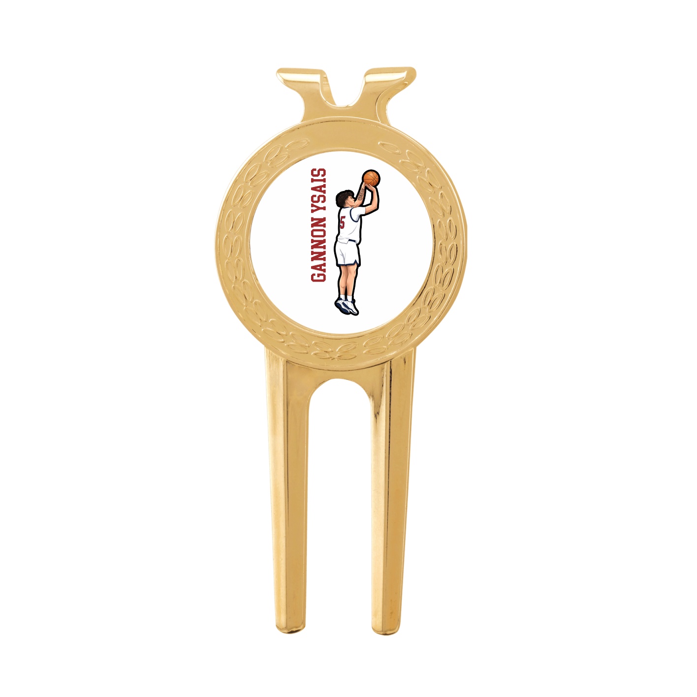 Divot Tool with Ball Marker — Name Vertical in Classic
