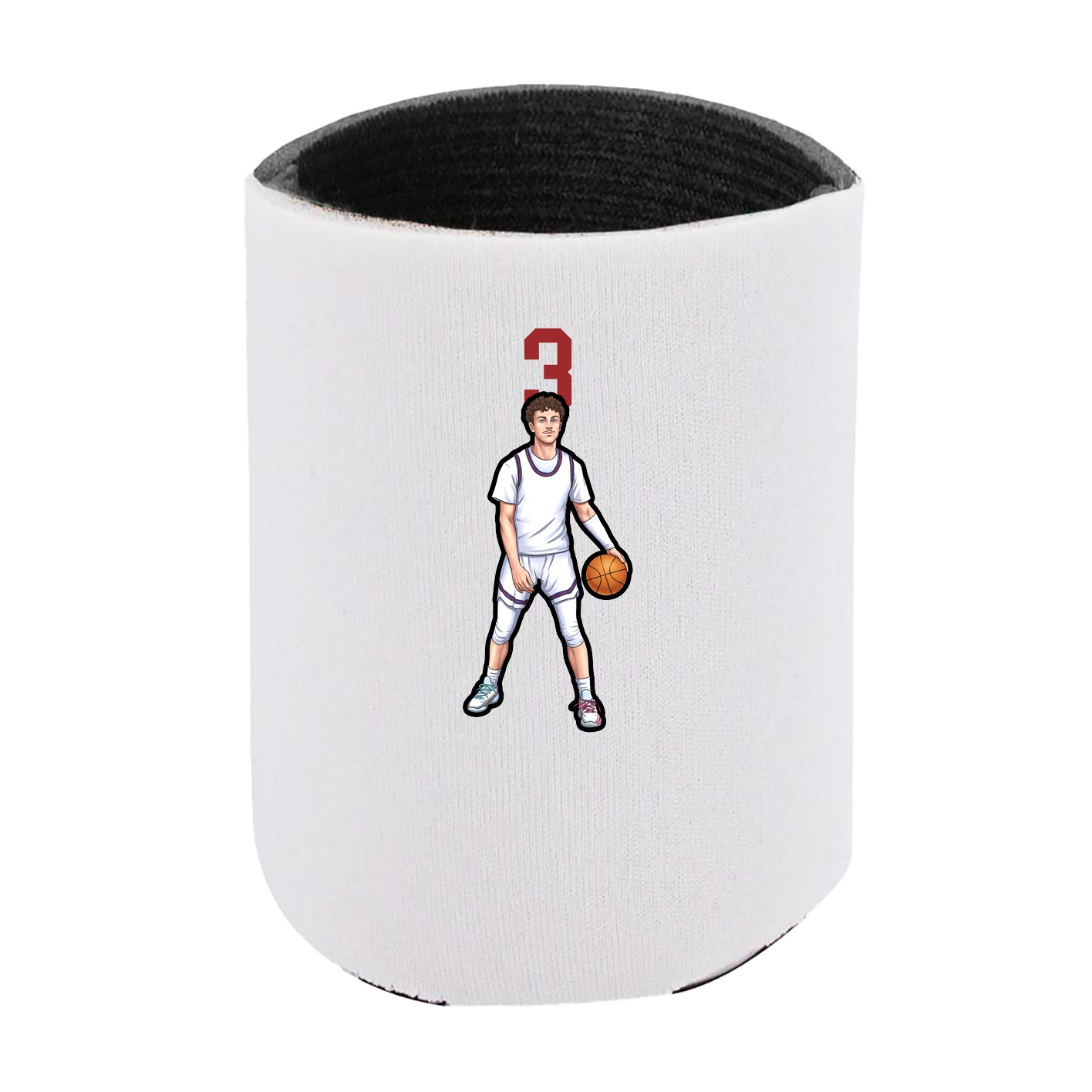 Can Holder — Number Top in White