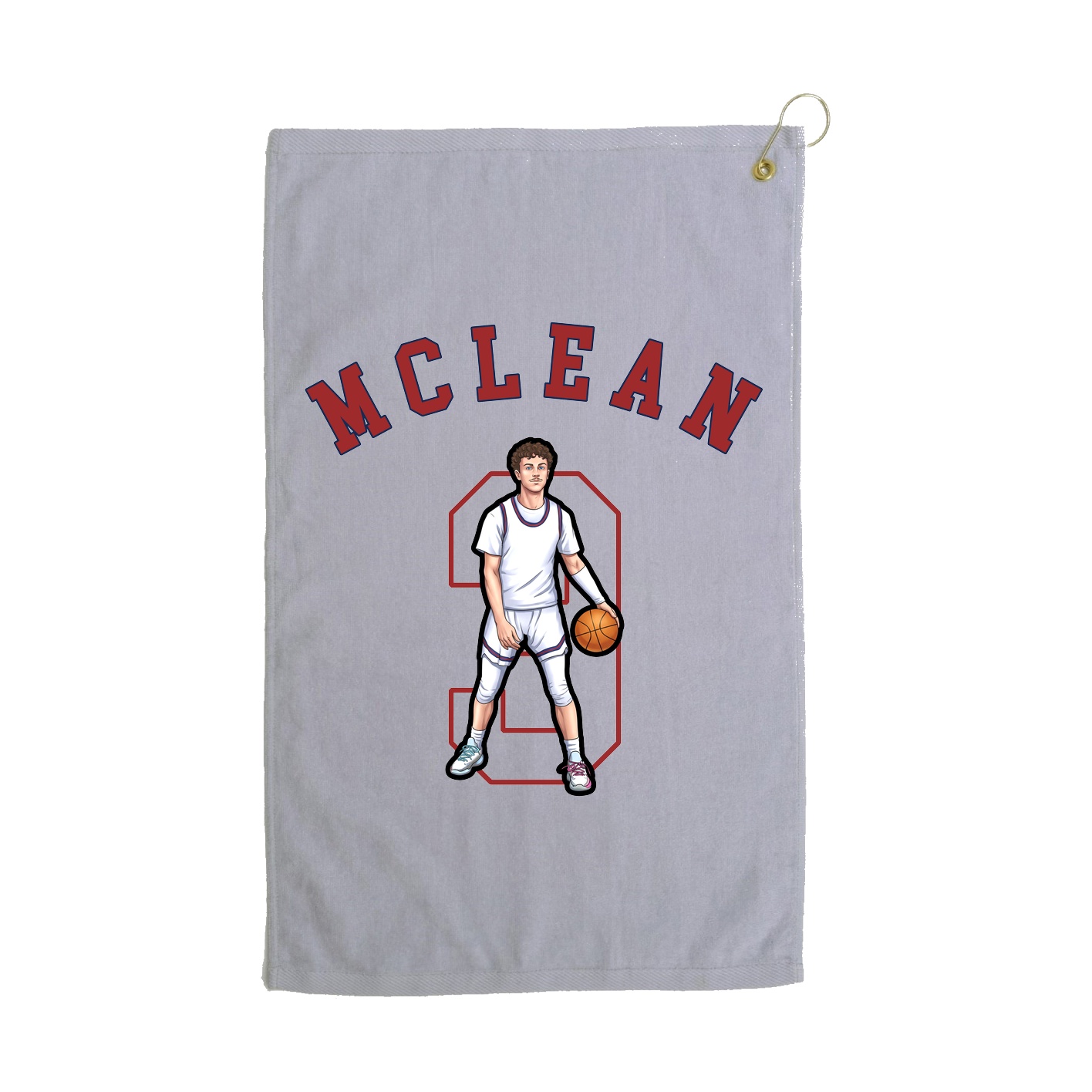 Golf Towel — Shirsey Arch in Grey
