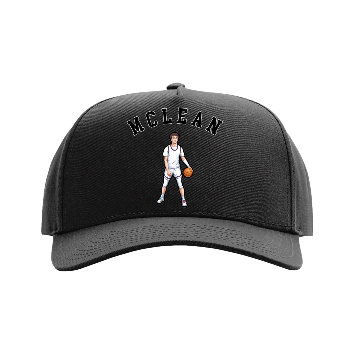 Full Fabric Five-Panel Champ Cap