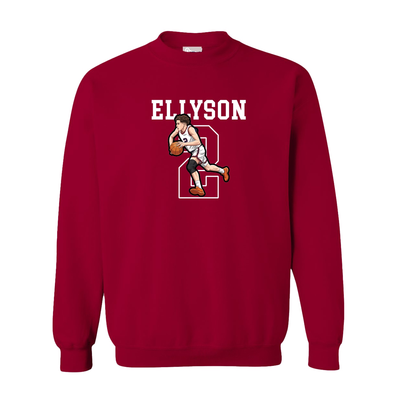 Fleece Crew — Shirsey in Cardinal