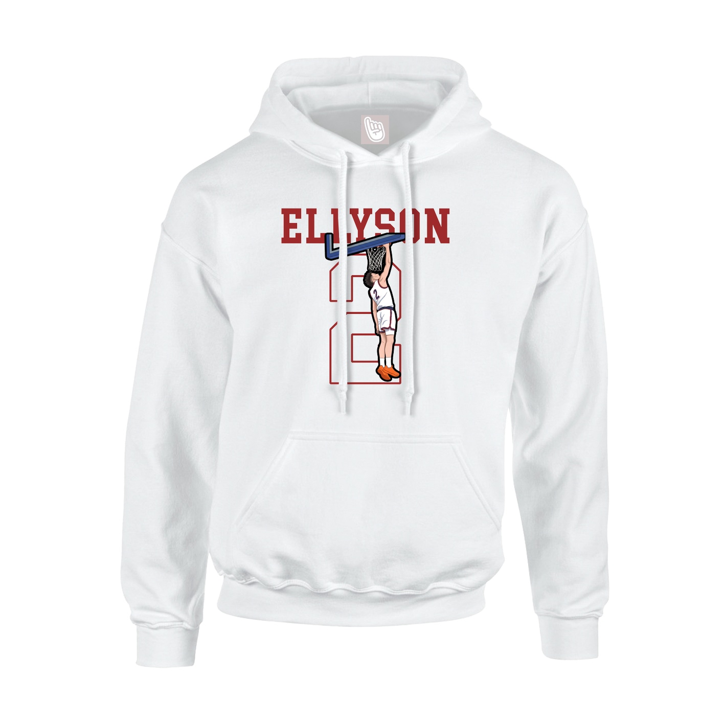 Youth Hoodie — Shirsey in White
