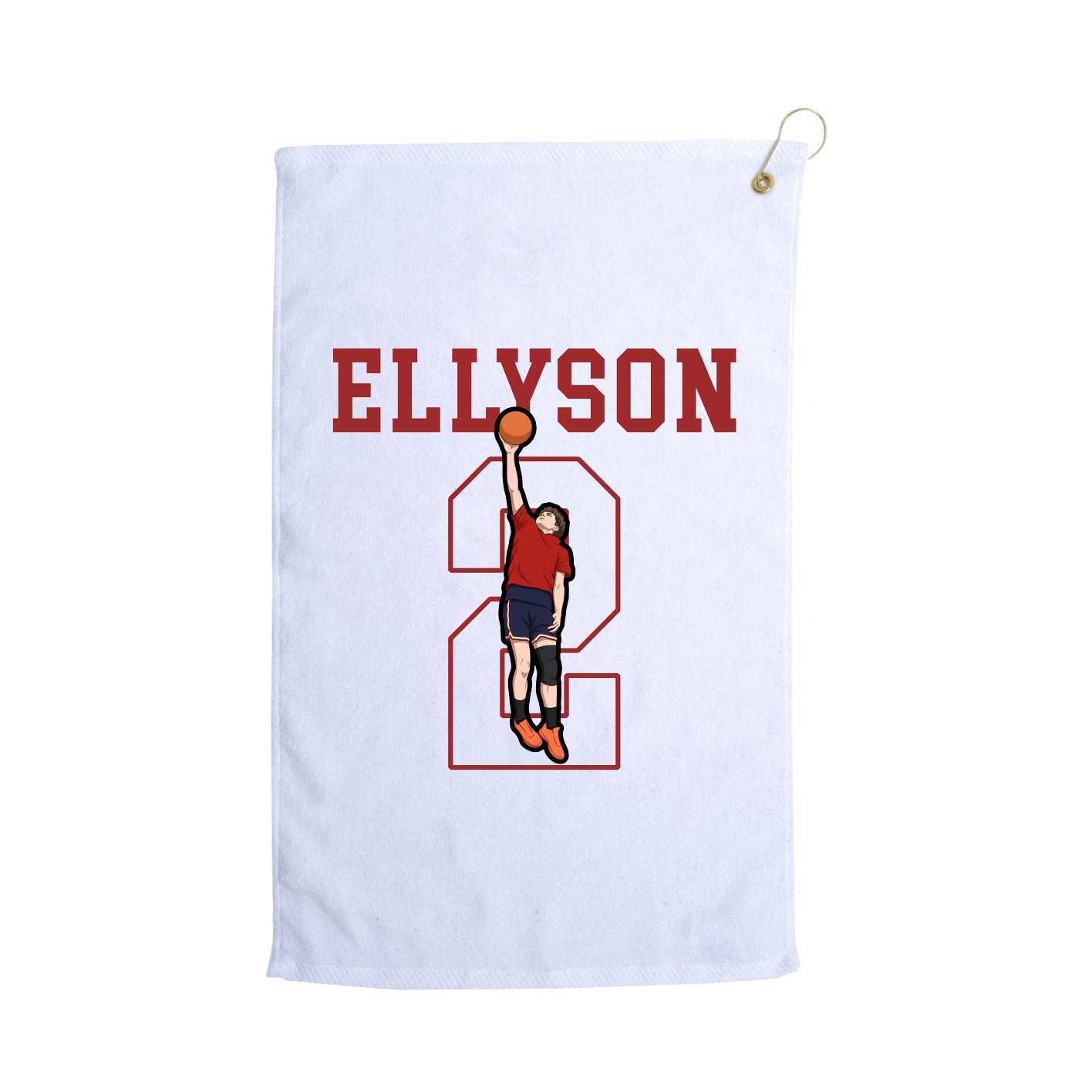 Golf Towel — Shirsey in White