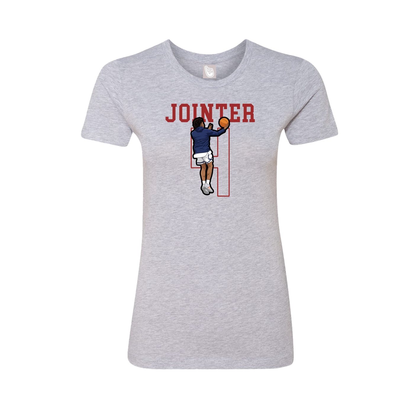 Fitted Women's Tee — Shirsey in Grey