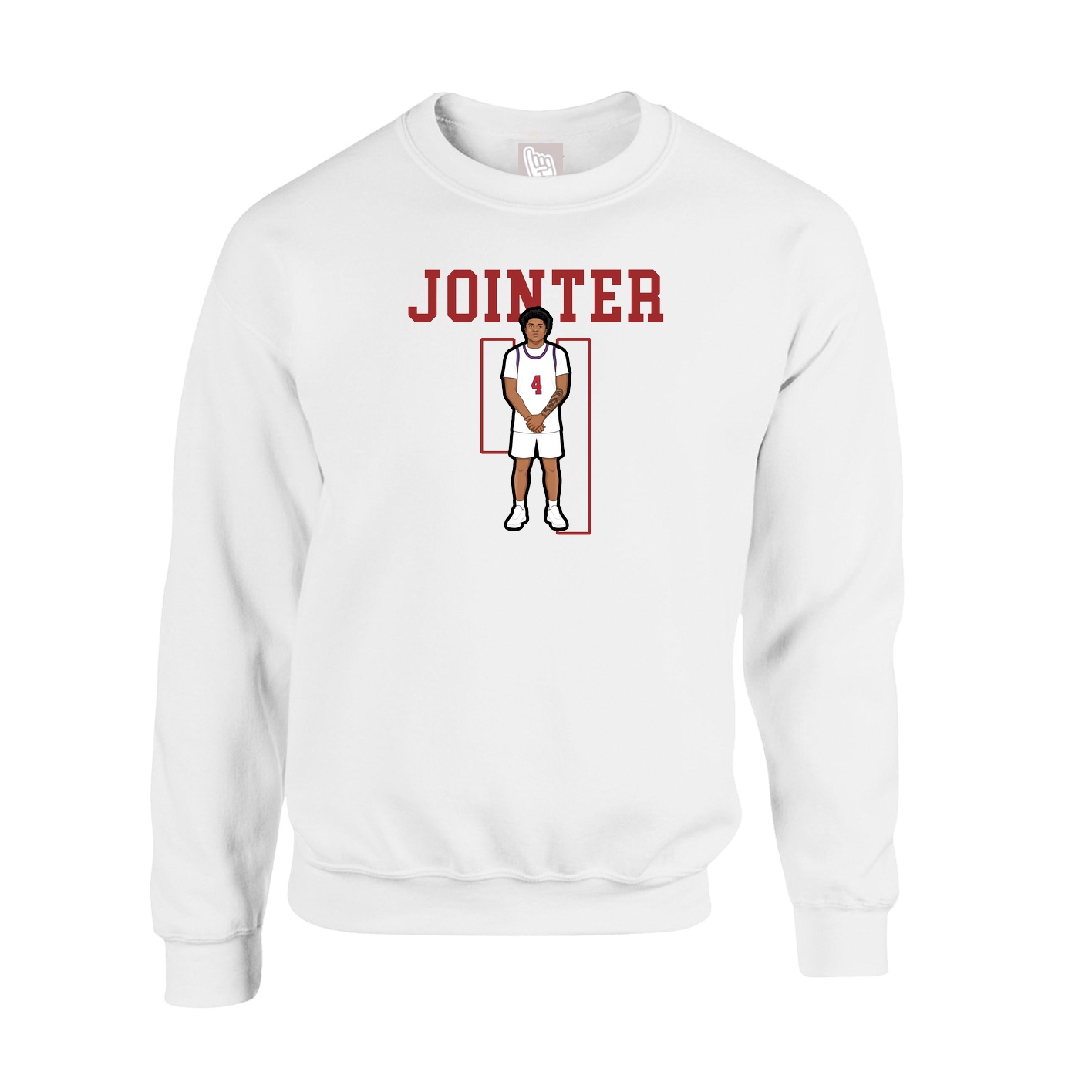 Fleece Crew — Shirsey in White