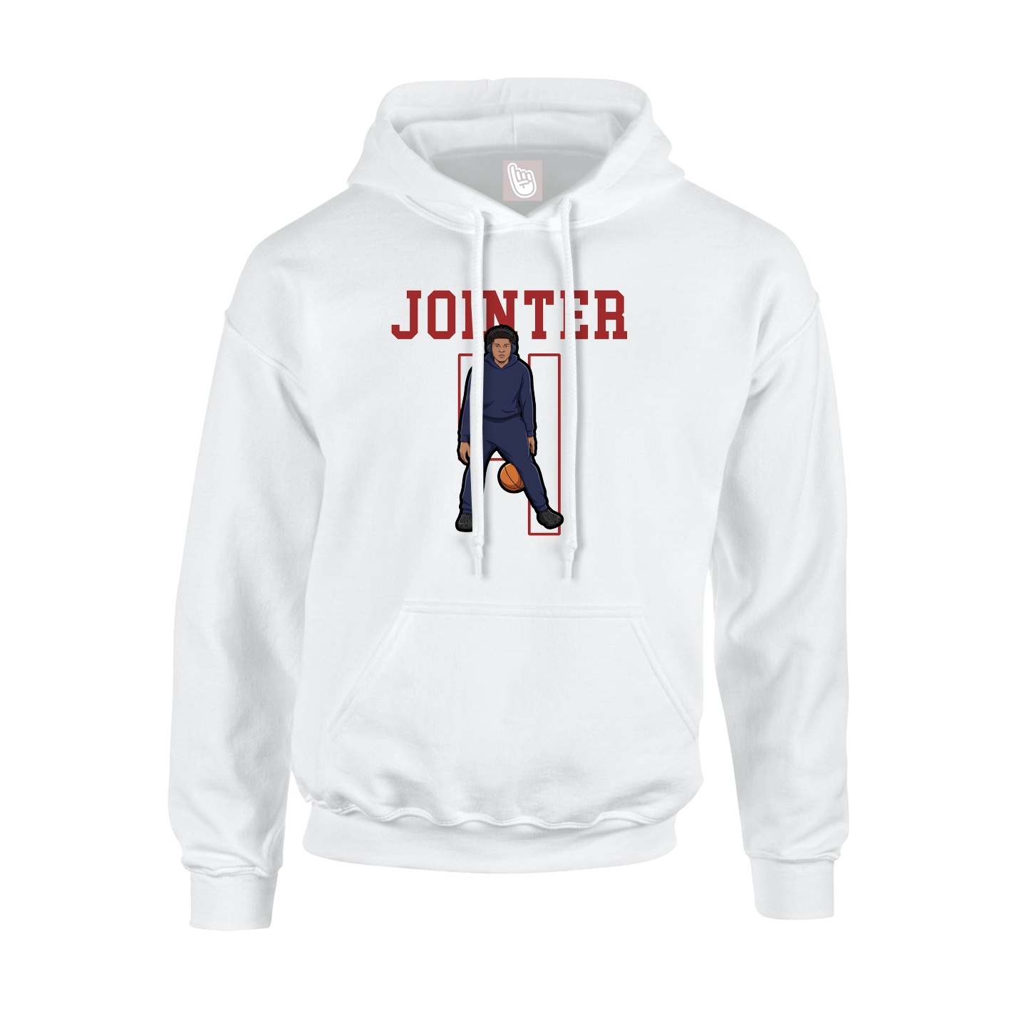 Hoodie — Shirsey in White