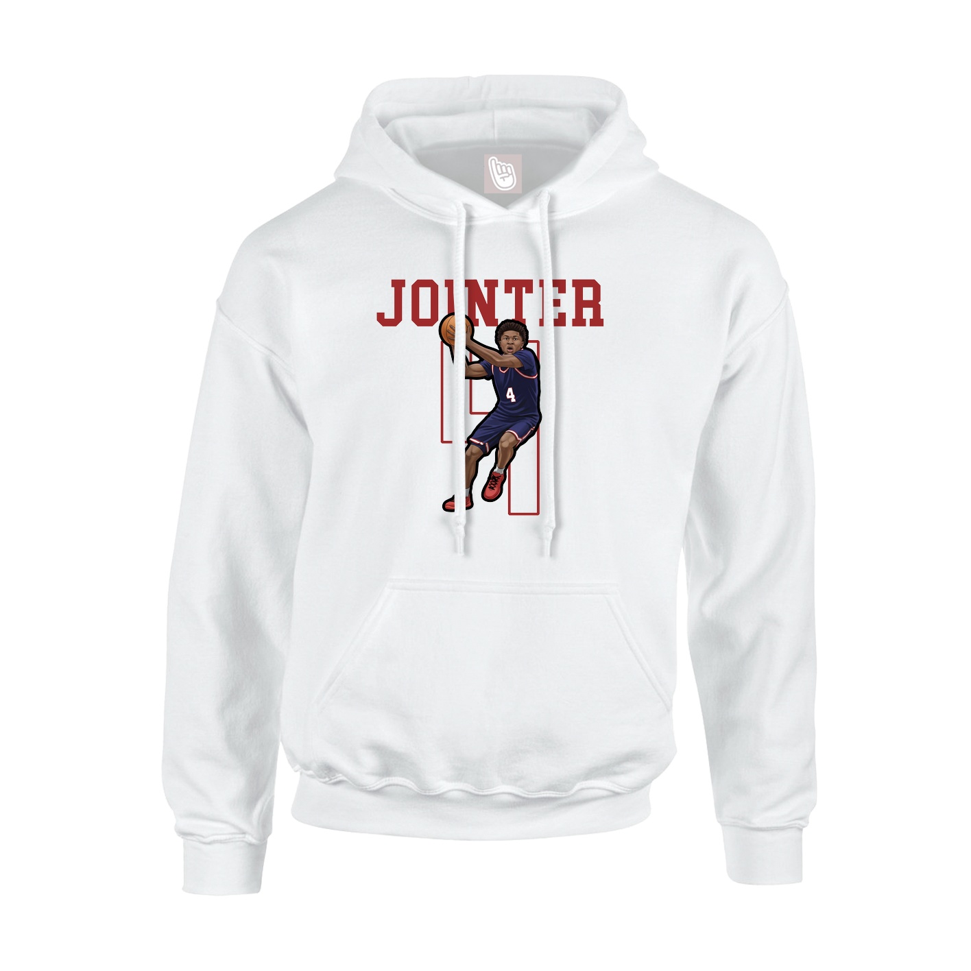 Hoodie — Shirsey in White
