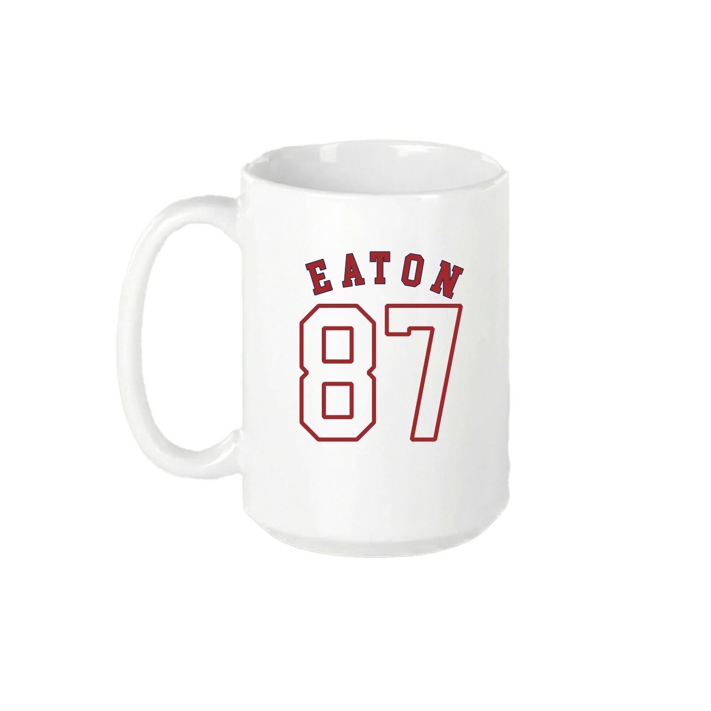 15oz Coffee Mug — Shirsey Arch in White