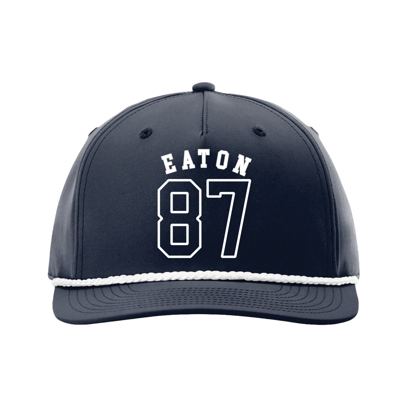 Five-Panel Classic Rope Cap — Shirsey Arch in Navy