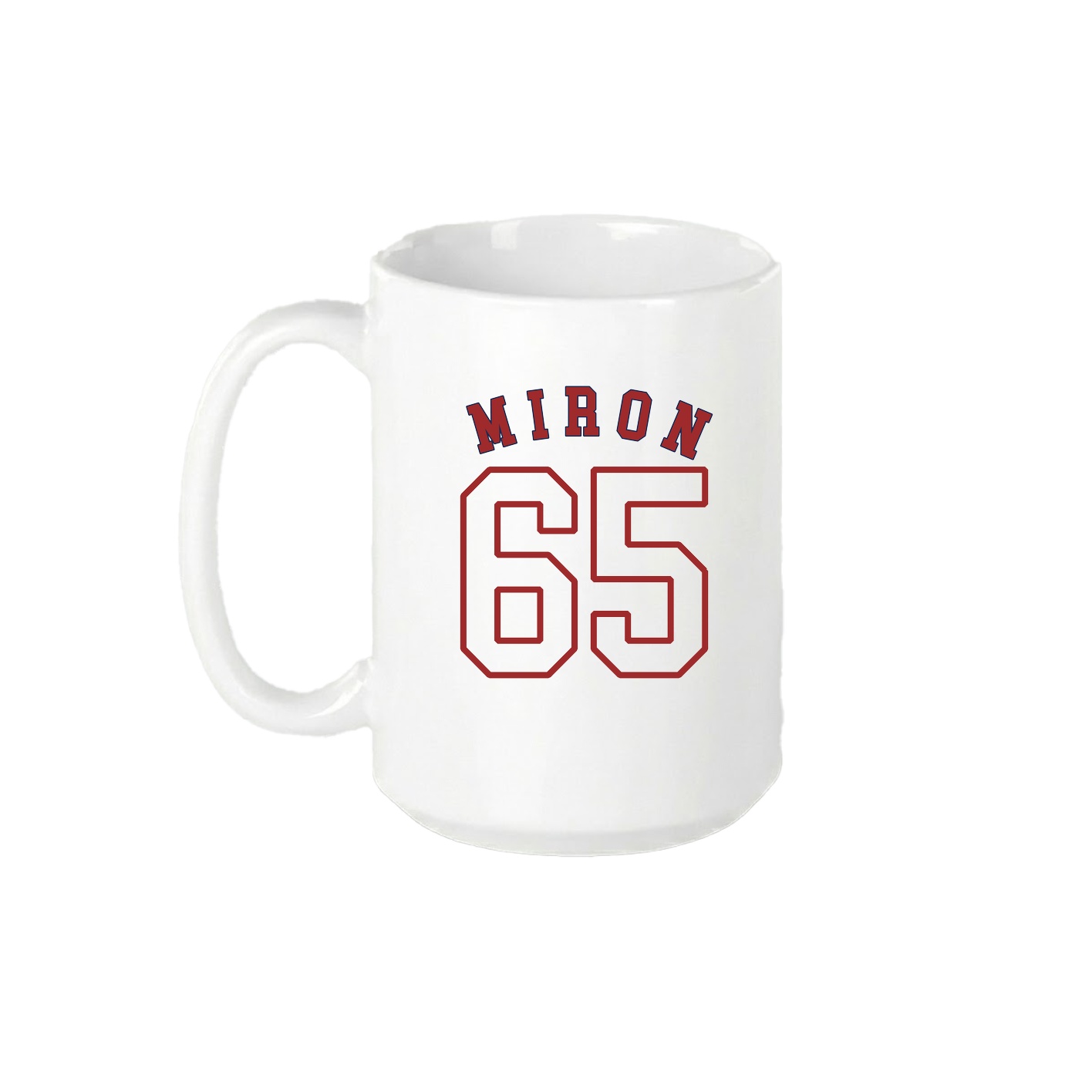15oz Coffee Mug — Shirsey Arch in White