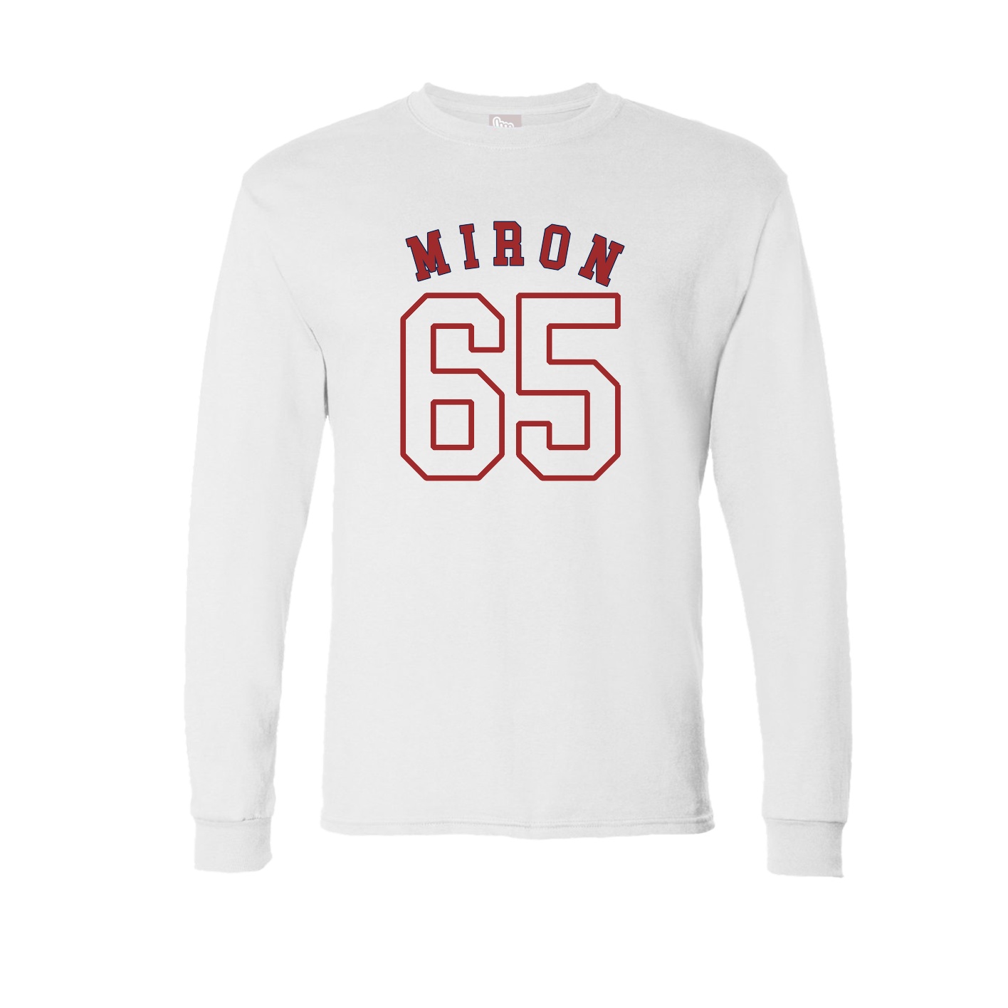 Long Sleeve Tee — Shirsey Arch in White