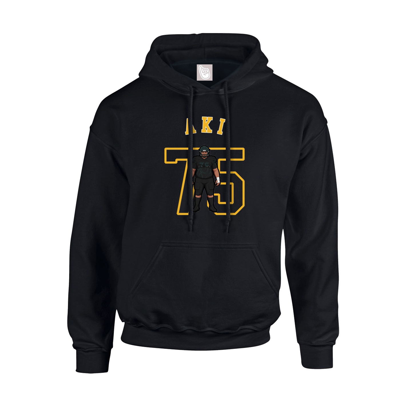 Hoodie — Shirsey Arch in Black