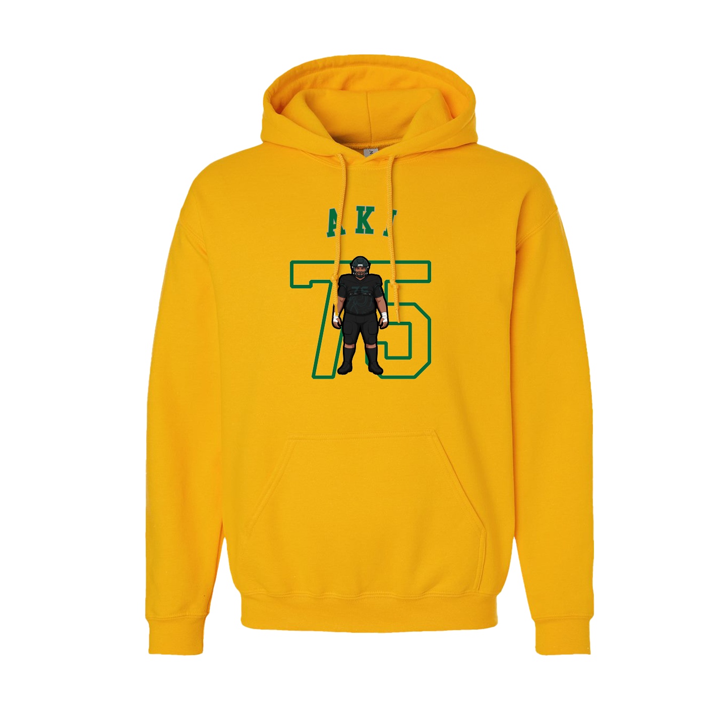 Youth Hoodie — Shirsey Arch in Gold