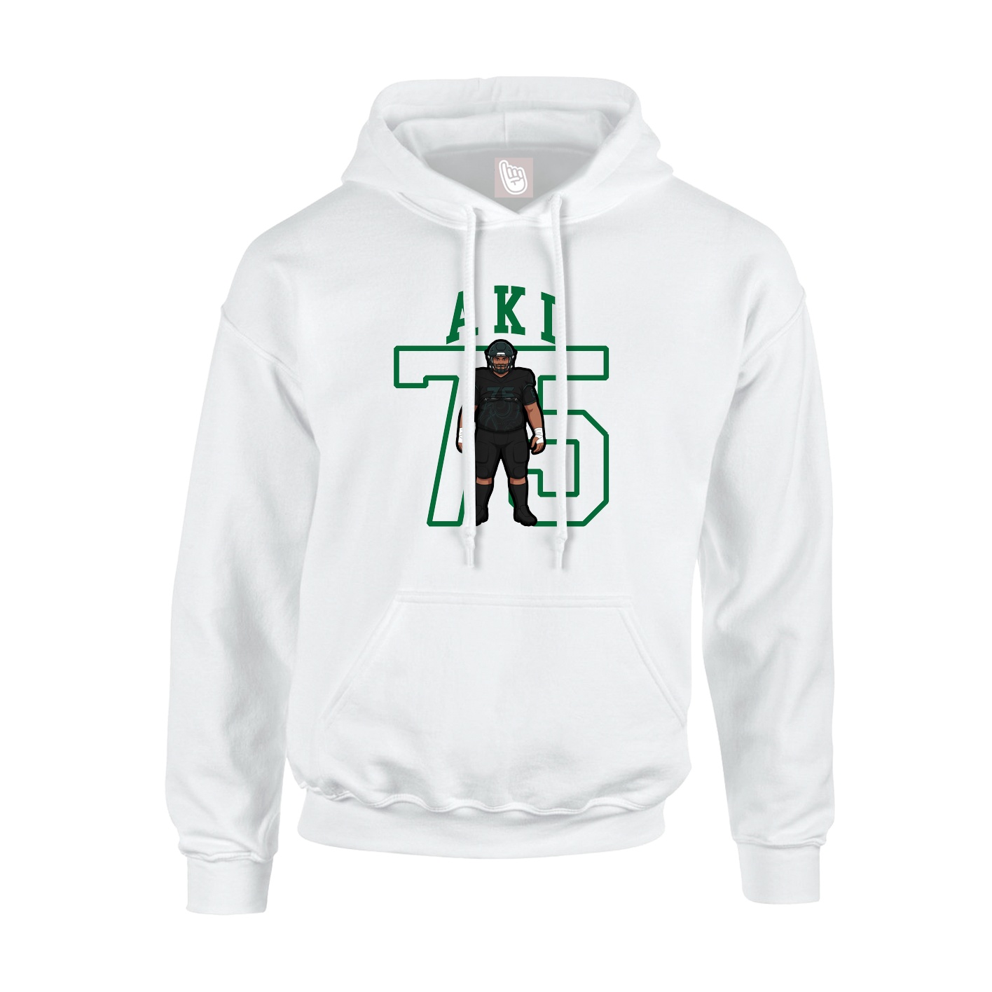 Youth Hoodie — Shirsey in White