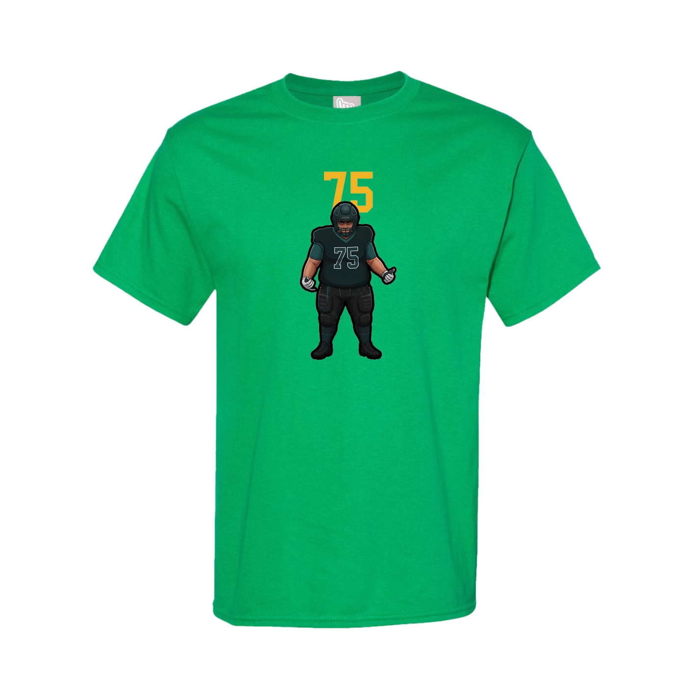 Tee — Number Top in Green