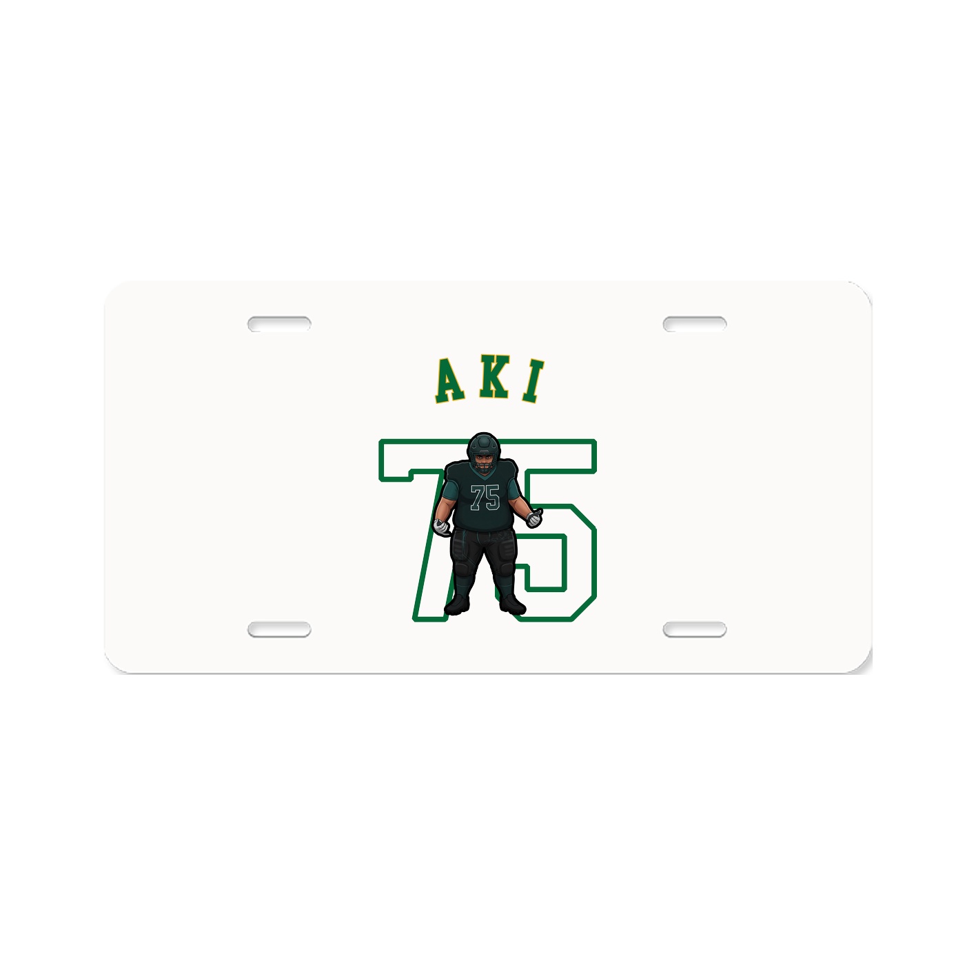 License Plate — Shirsey Arch in Classic