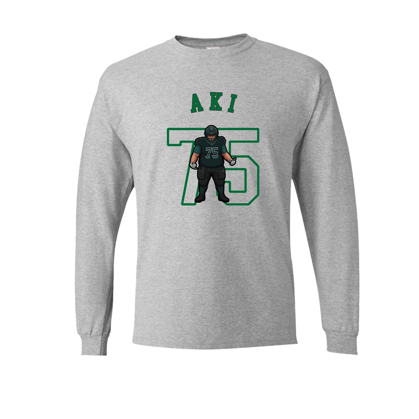 Long Sleeve Tee — Shirsey Arch in Grey