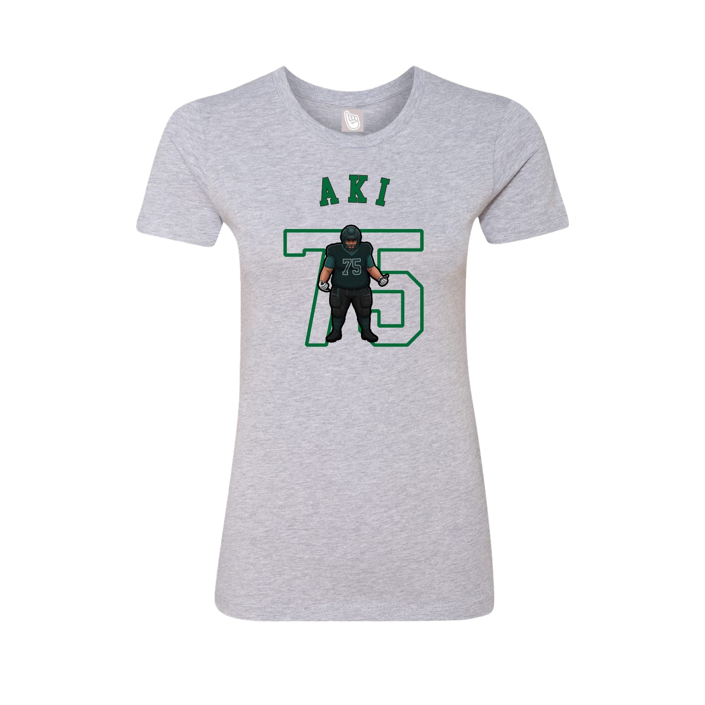 Womens Tee — Shirsey Arch in Grey