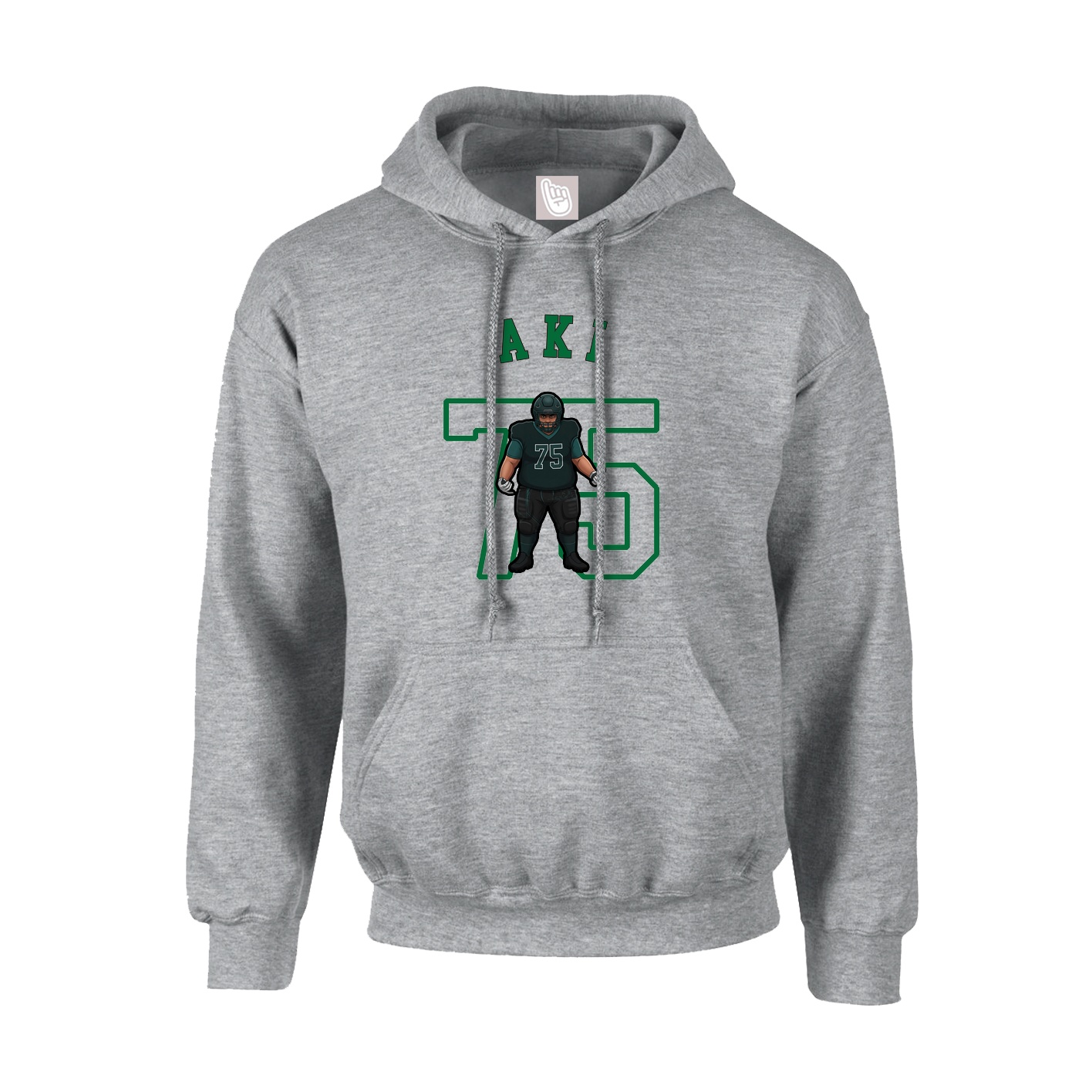 Youth Hoodie — Shirsey Arch in Grey