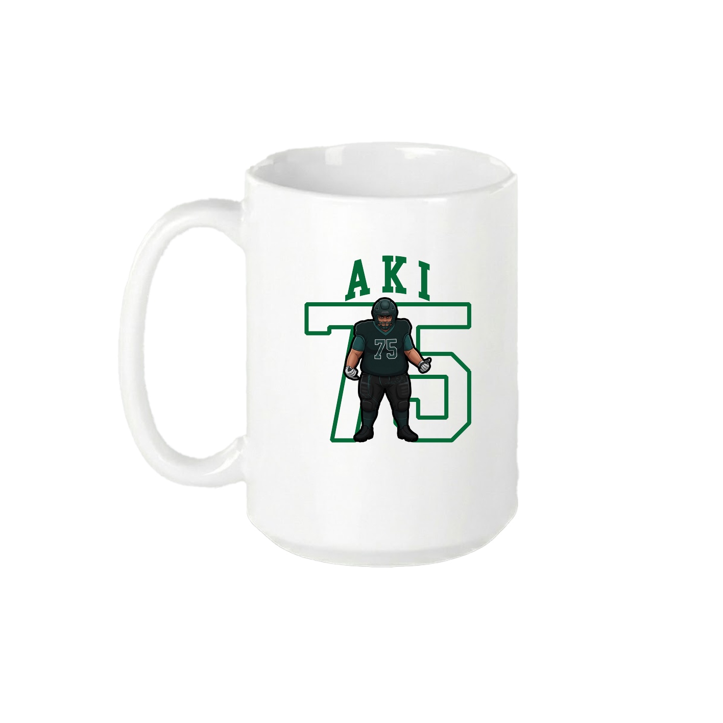 15oz Coffee Mug — Shirsey in White