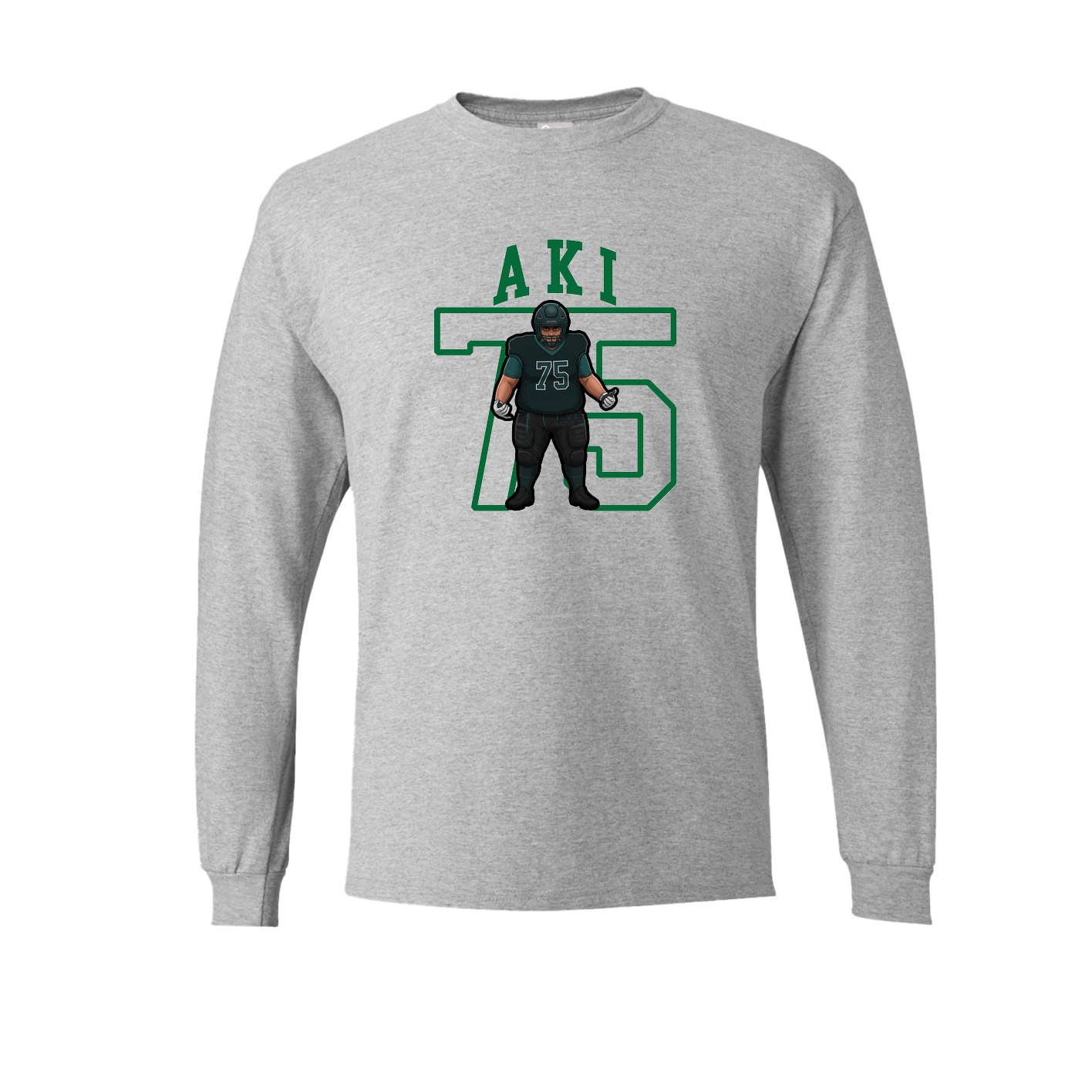 Long Sleeve Tee — Shirsey in Grey
