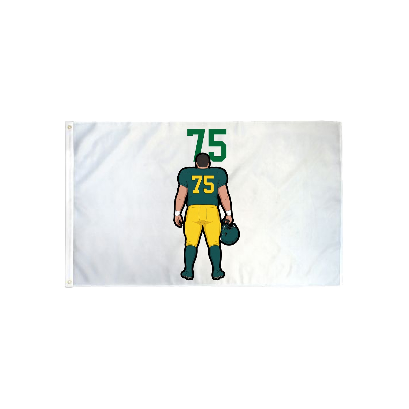 3x5 Flag — Number Top in Classic