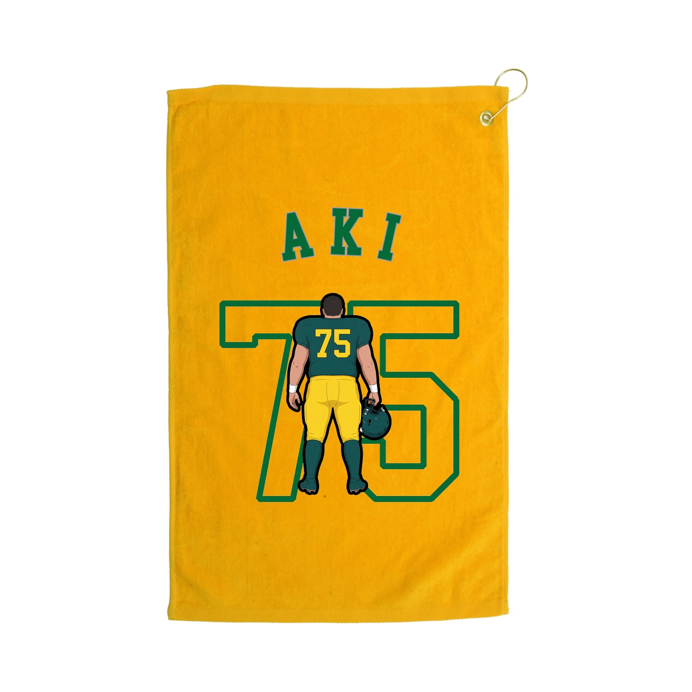 Golf Towel — Shirsey Arch in Gold