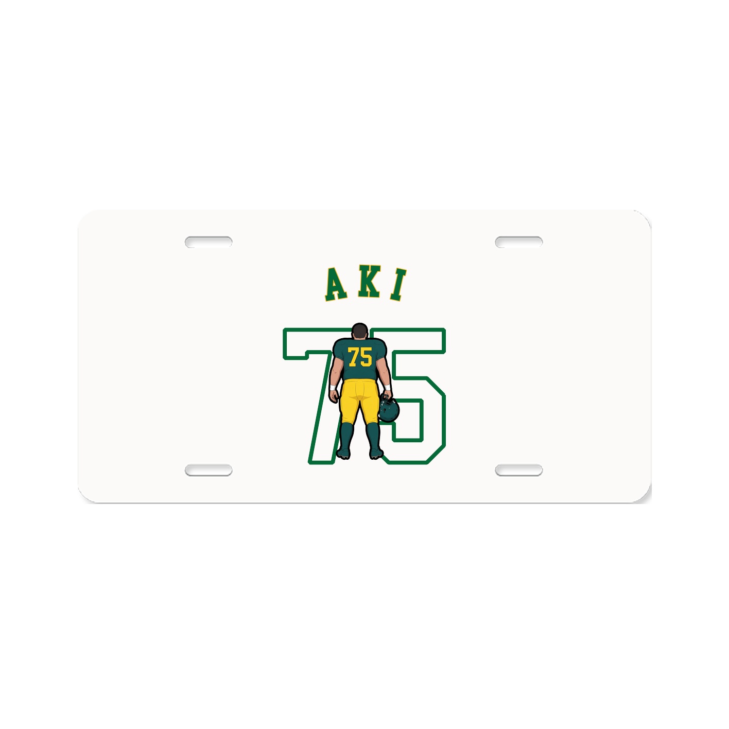 License Plate — Shirsey Arch in Classic