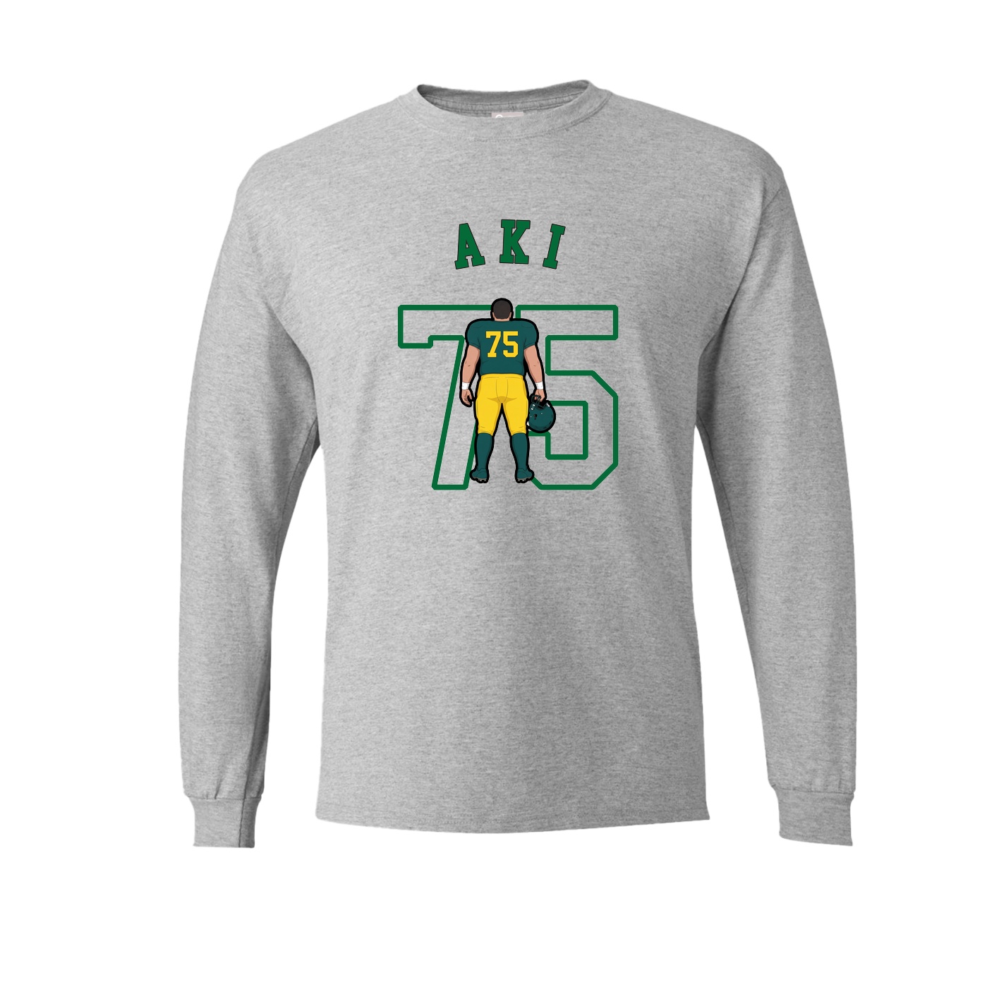 Long Sleeve Tee — Shirsey Arch in Grey