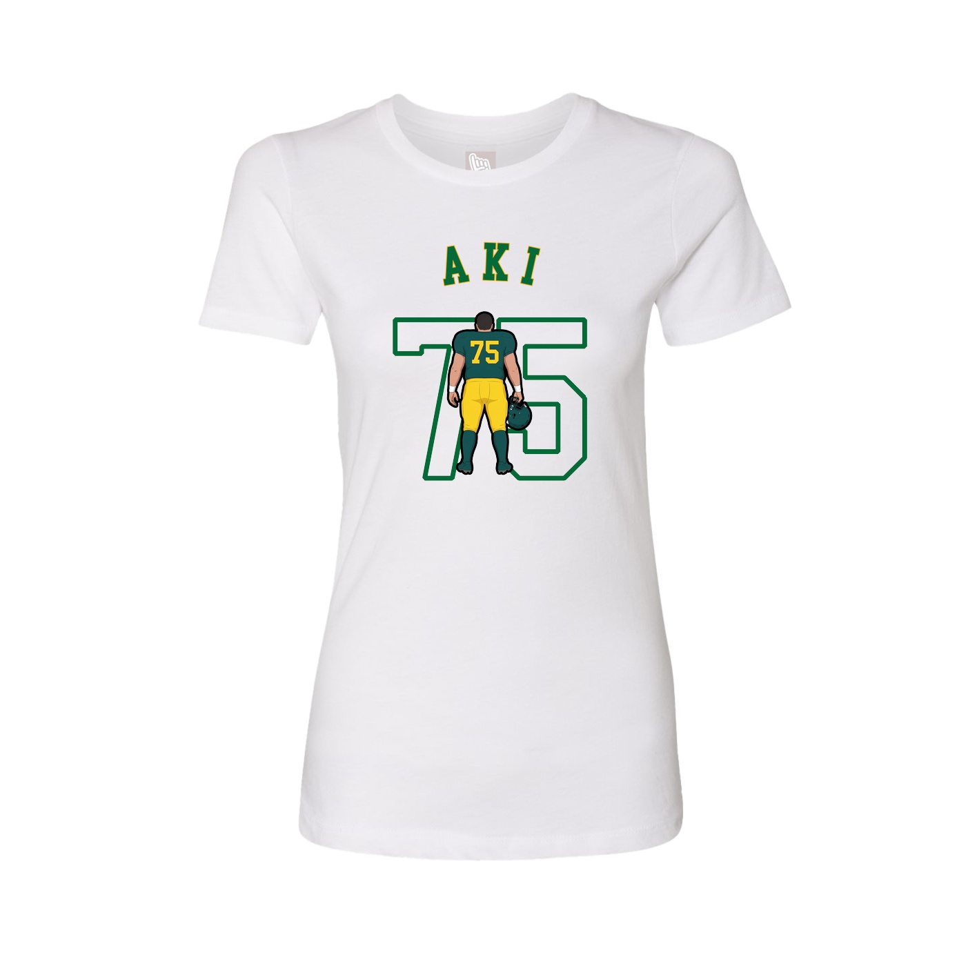 Womens Tee — Shirsey Arch in White