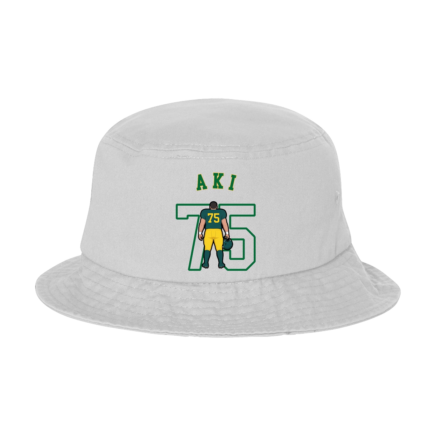 Bucket Cap — Shirsey Arch in White
