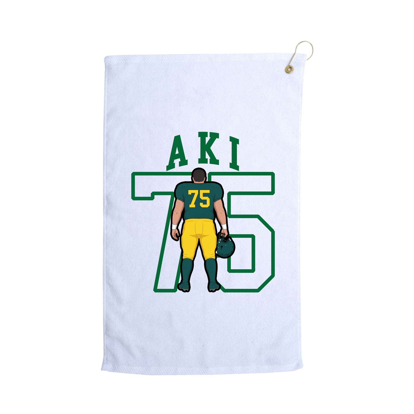 Golf Towel — Shirsey in White