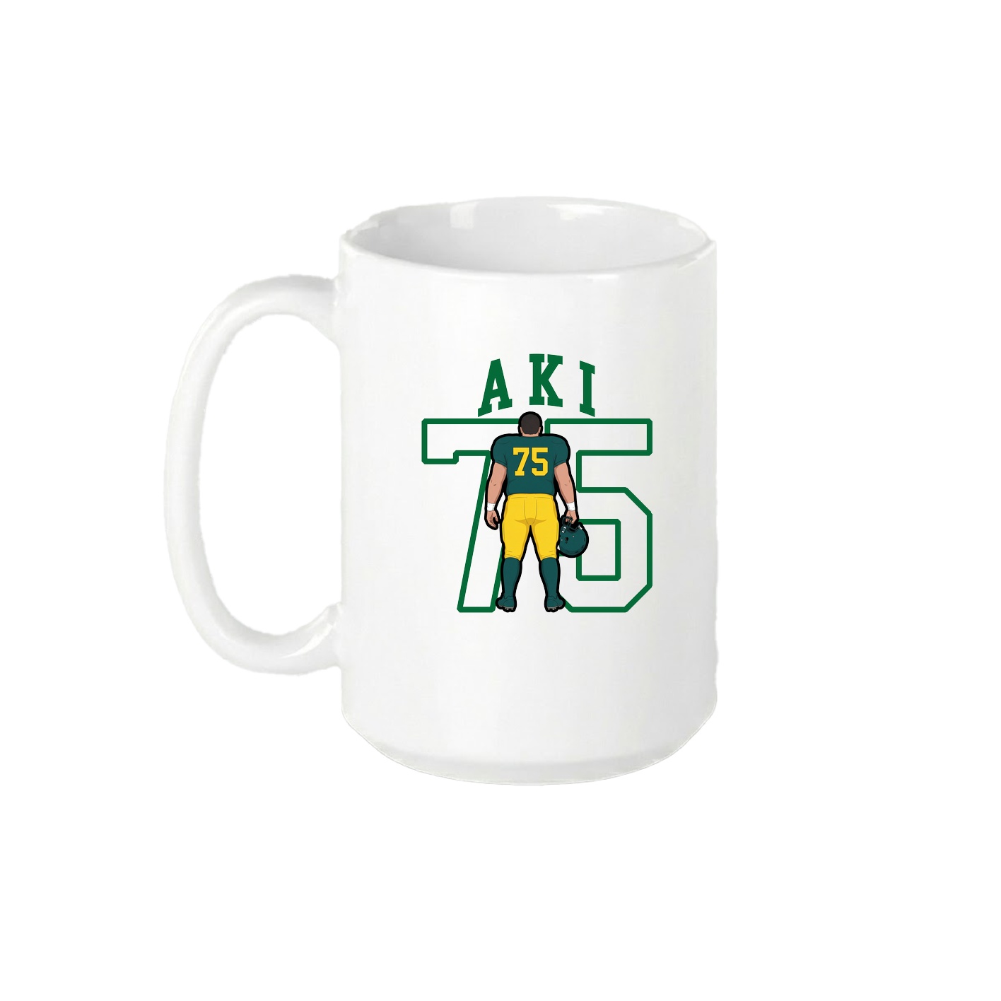 15oz Coffee Mug — Shirsey in White